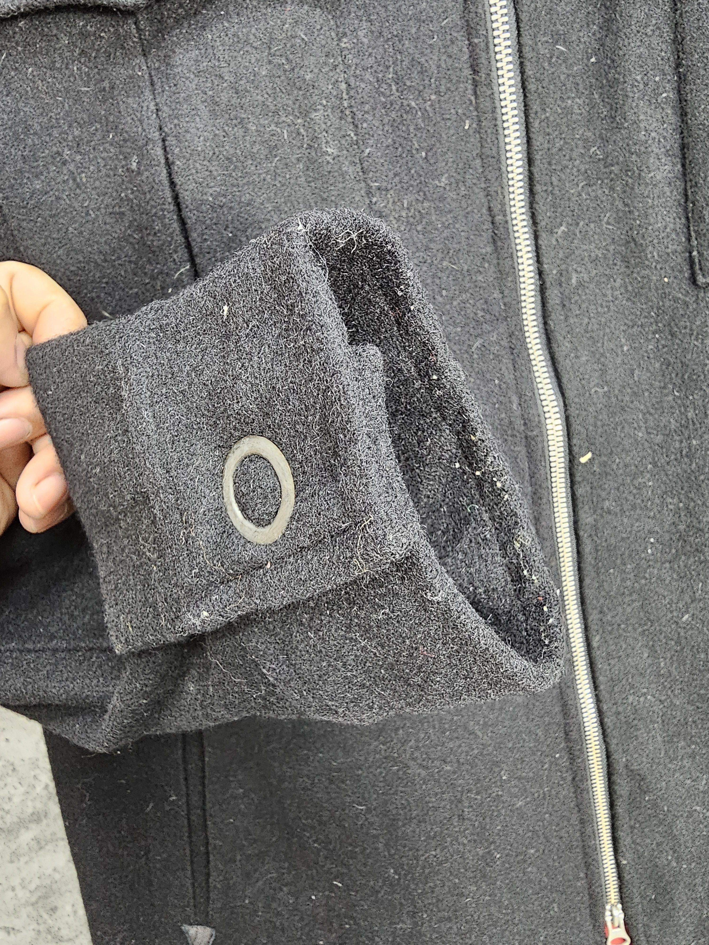 Christophe Lemaire Vintage CHRISTOPHE LEMAIRE Winter Black Wool Jacket J0091 Size US L / EU 52-54 / 3 - 10 Thumbnail
