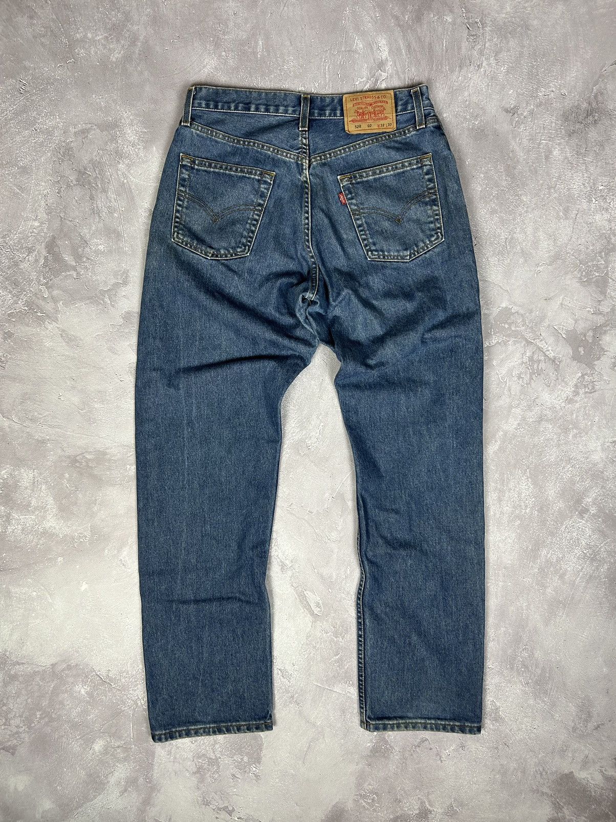 Levi's × Levi's Vintage Clothing × Vintage y2k Levis 522 Red Tab Jeans Vintage sz 29x32 90s RARE Size US 29 - 6 Thumbnail
