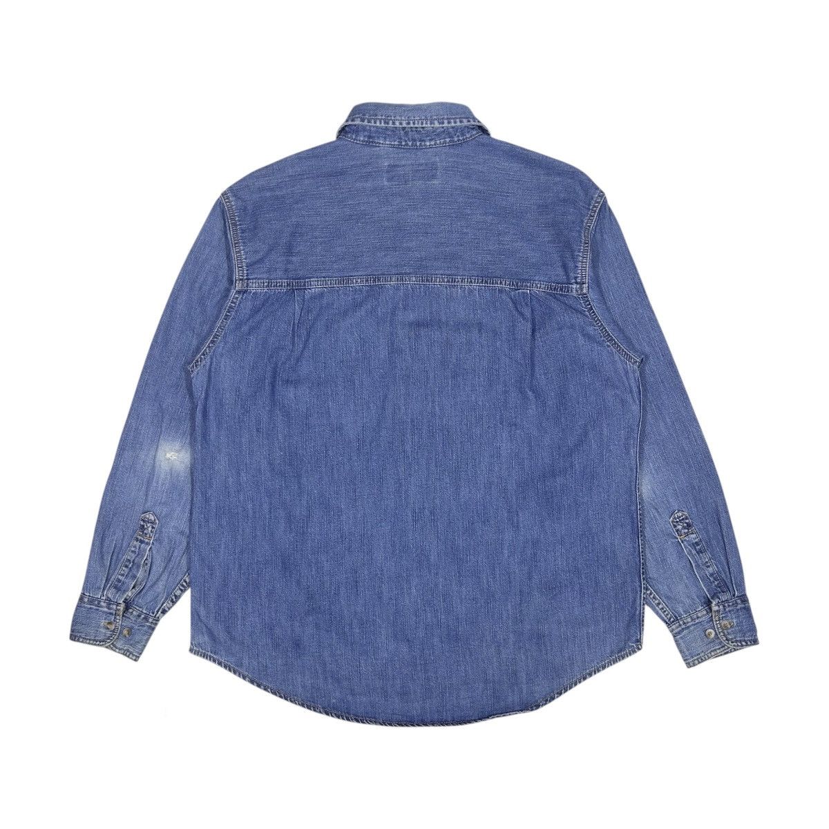 Levi's Levis Strauss Signature Denim Longsleeves Button Up Shirt Size US XL / EU 56 / 4 - 2 Thumbnail