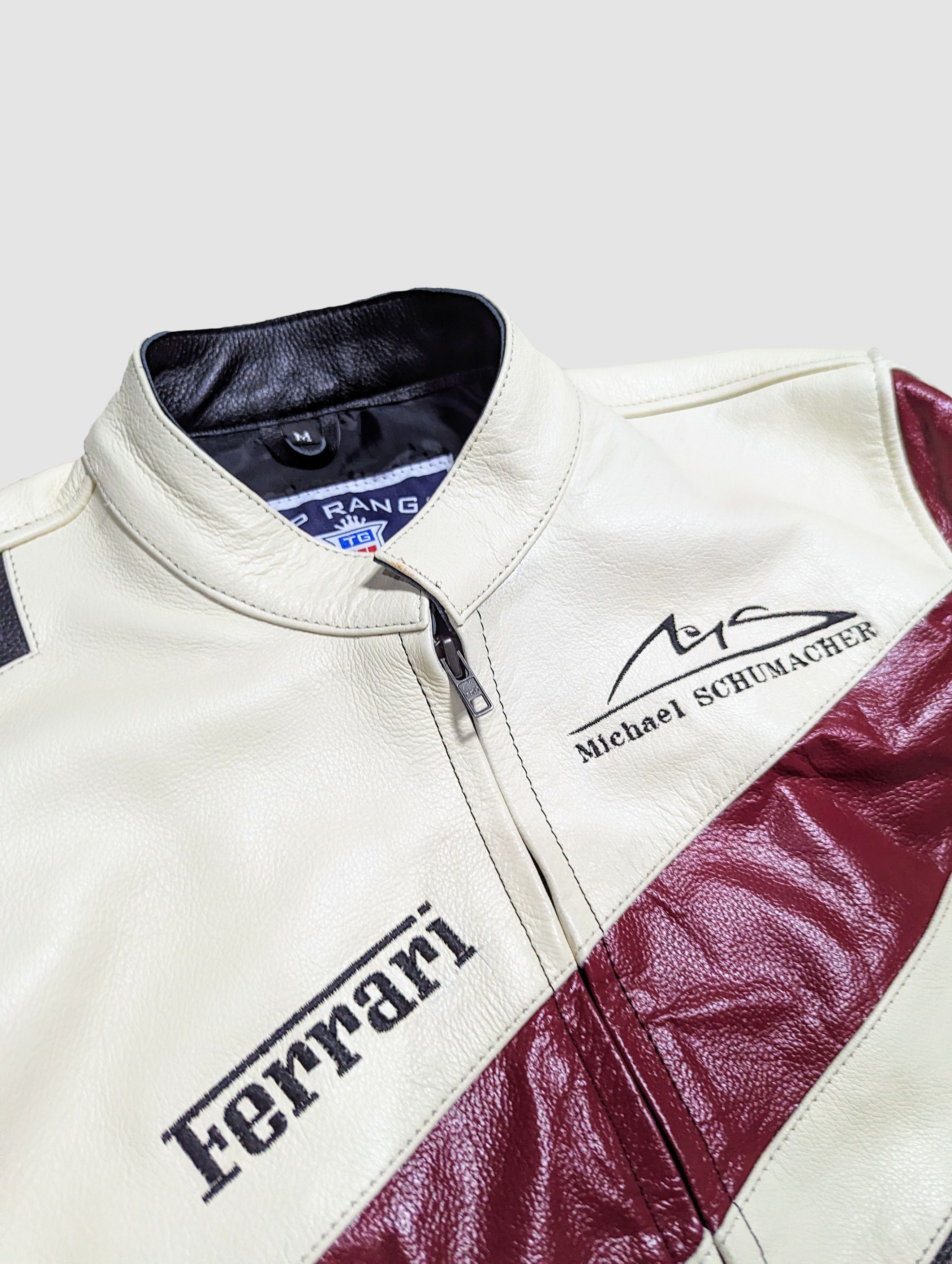 Ferrari Ferrari Leather Jacket Vintage F1 Streetwear "Free Shipping" Size US M / EU 48-50 / 2 - 4 Thumbnail