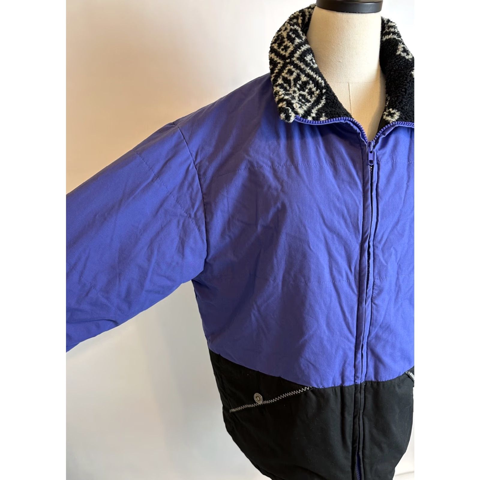 London Fog VINTAGE London Fog Parka Jacket WOMENS L Blue Size L / US 10 / IT 46 - 6 Thumbnail