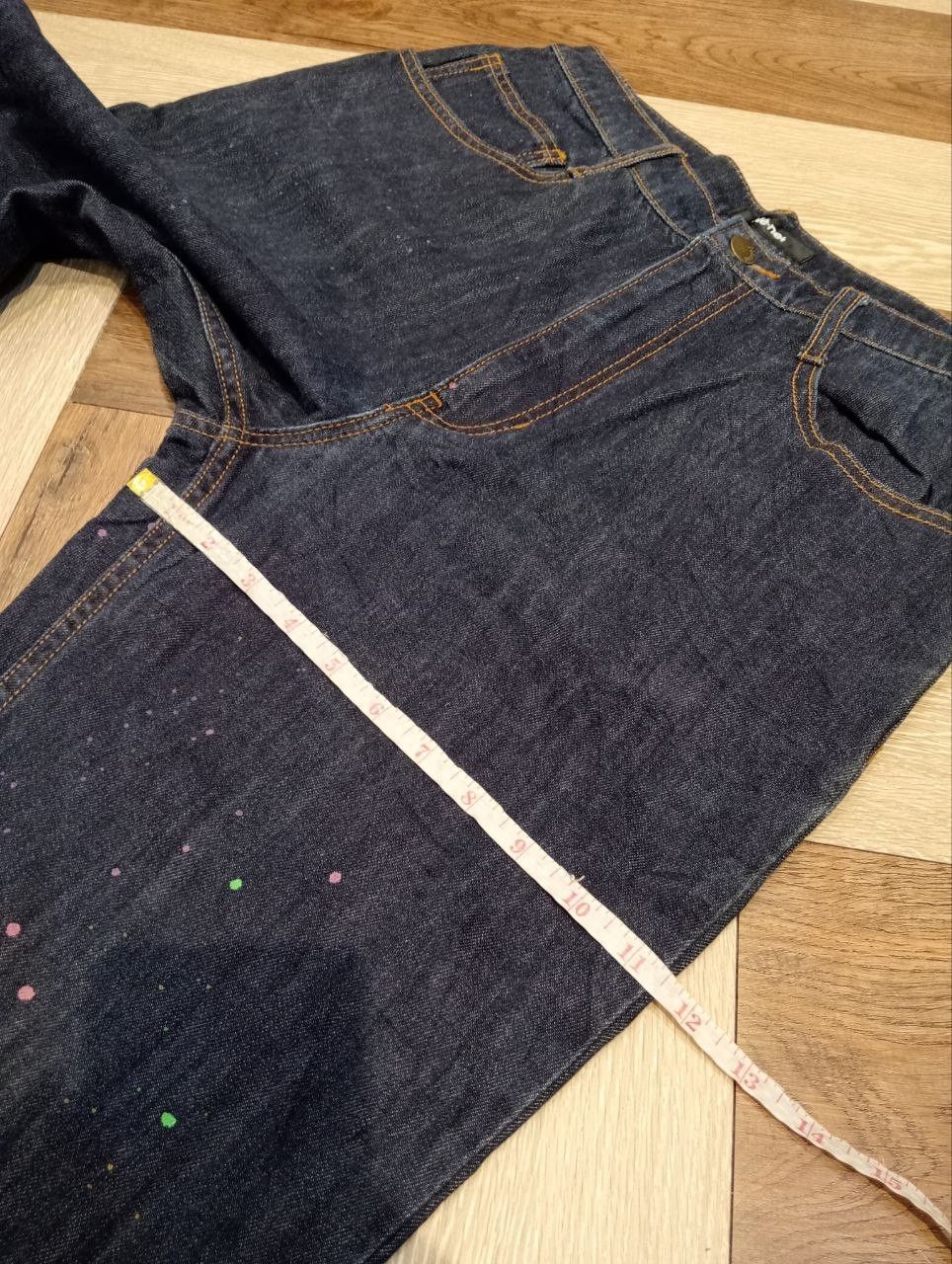 Ne-Net VINTAGE NE-NET ISSEY MIYAKE PAINTER DENIM PANTS Size US 30 / EU 46 - 15 Thumbnail