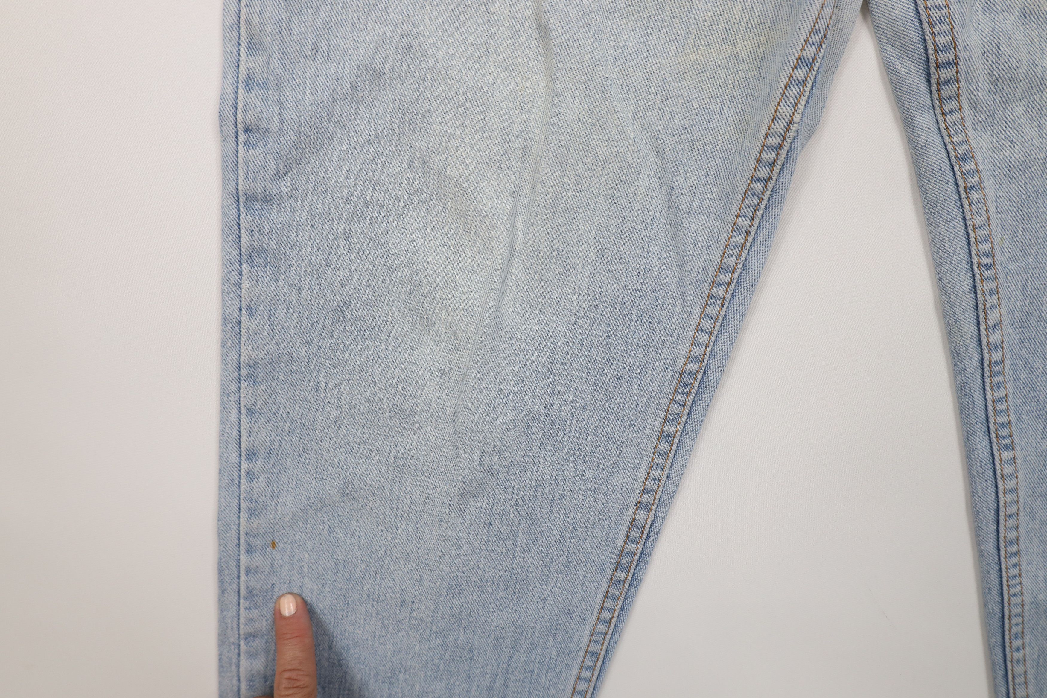 Levi's Vintage 90s Levis 550 Relaxed Tapered Leg Jeans Blue USA Size US 34 / EU 50 - 6 Thumbnail