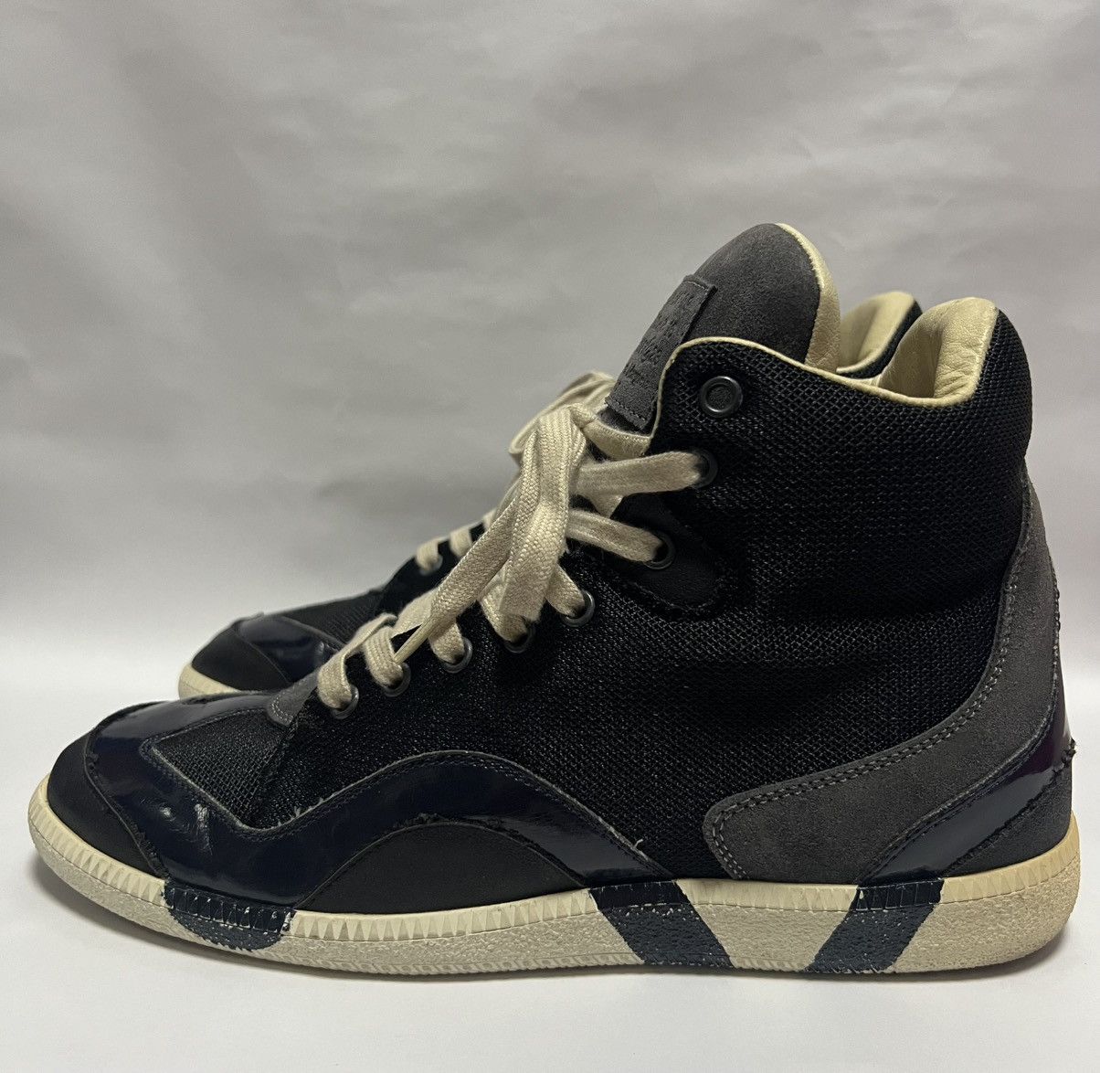 Maison Margiela Maison Margiela - F/W 13’ - High-Top Sneaker Navy Size US 8.5 / EU 41-42 - 6 Thumbnail
