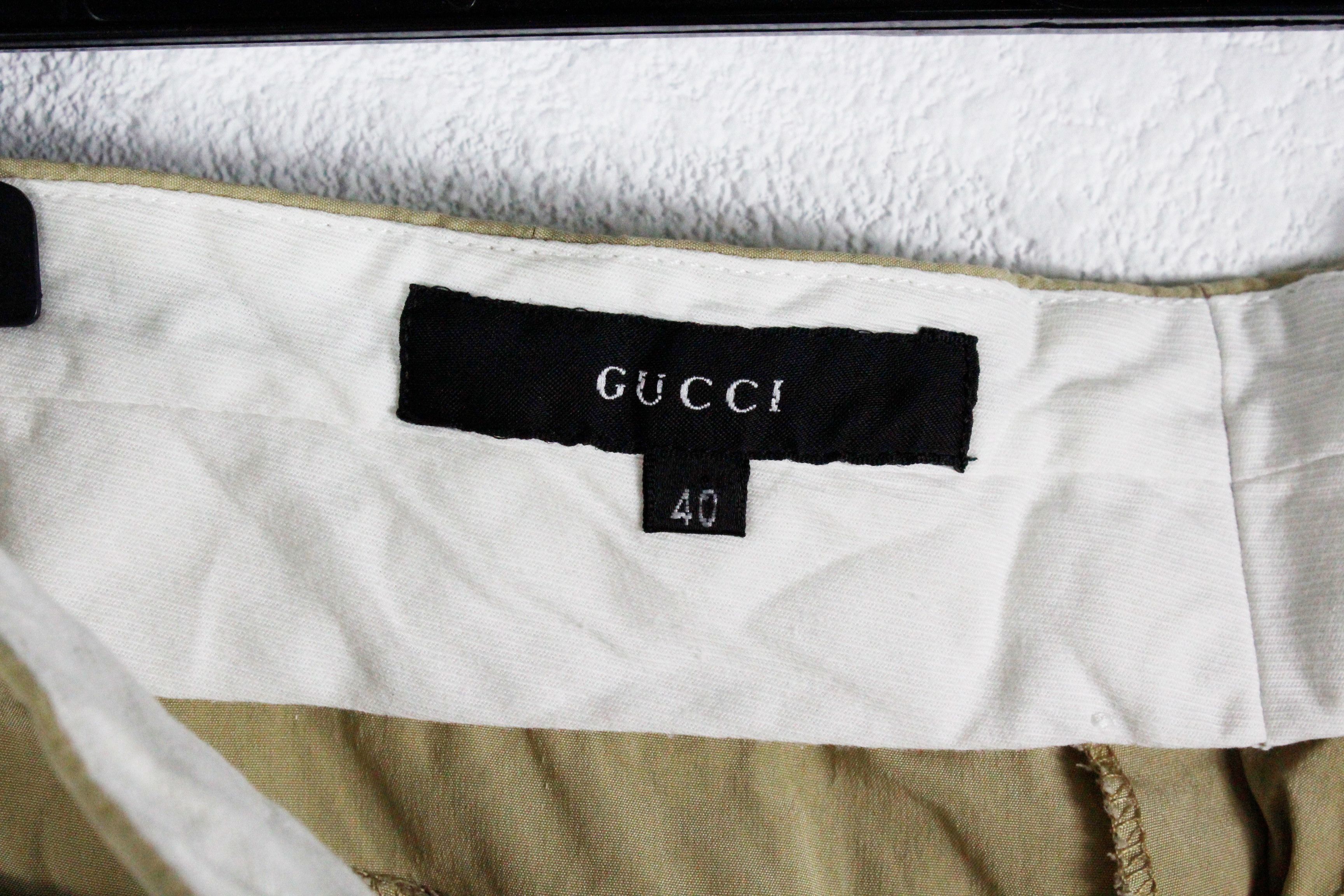 Gucci × Tom Ford Archive Gucci by Tom Ford Silk Nylon Track Pants Trousers Size 28" / US 6 / IT 42 - 9 Thumbnail