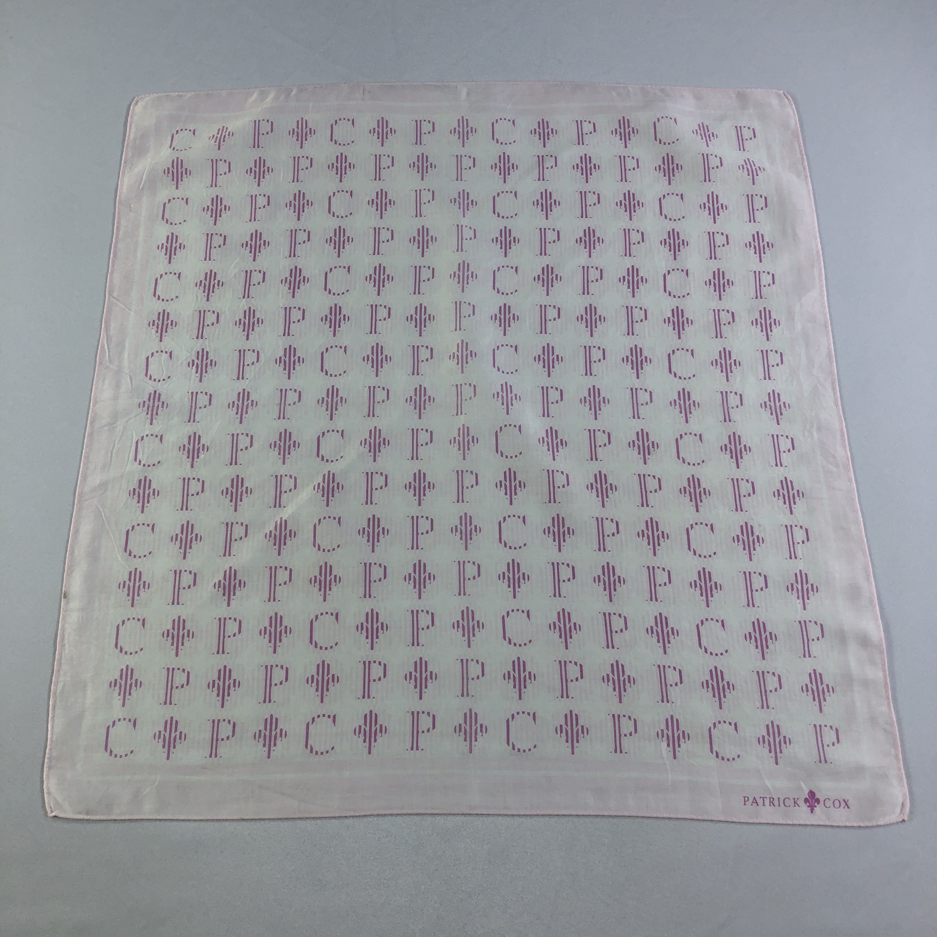 Patrick Cox × Vintage Patrick Cox Handkerchief Neckerchief Bandana H1812 Size ONE SIZE - 2 Thumbnail
