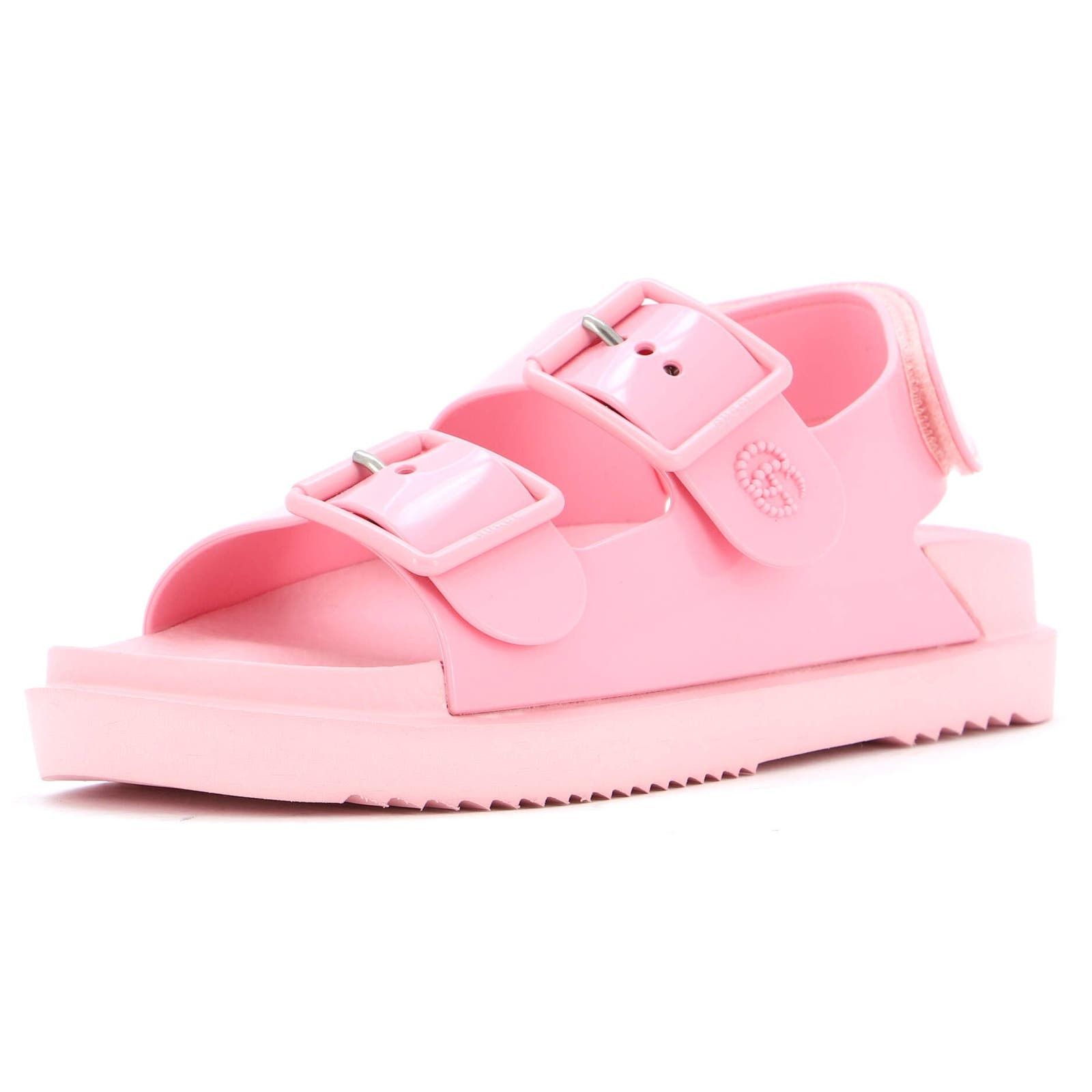 image of Gucci Women's Mini GG Slingback Sandals Rubber None in Pink (Size 4)
