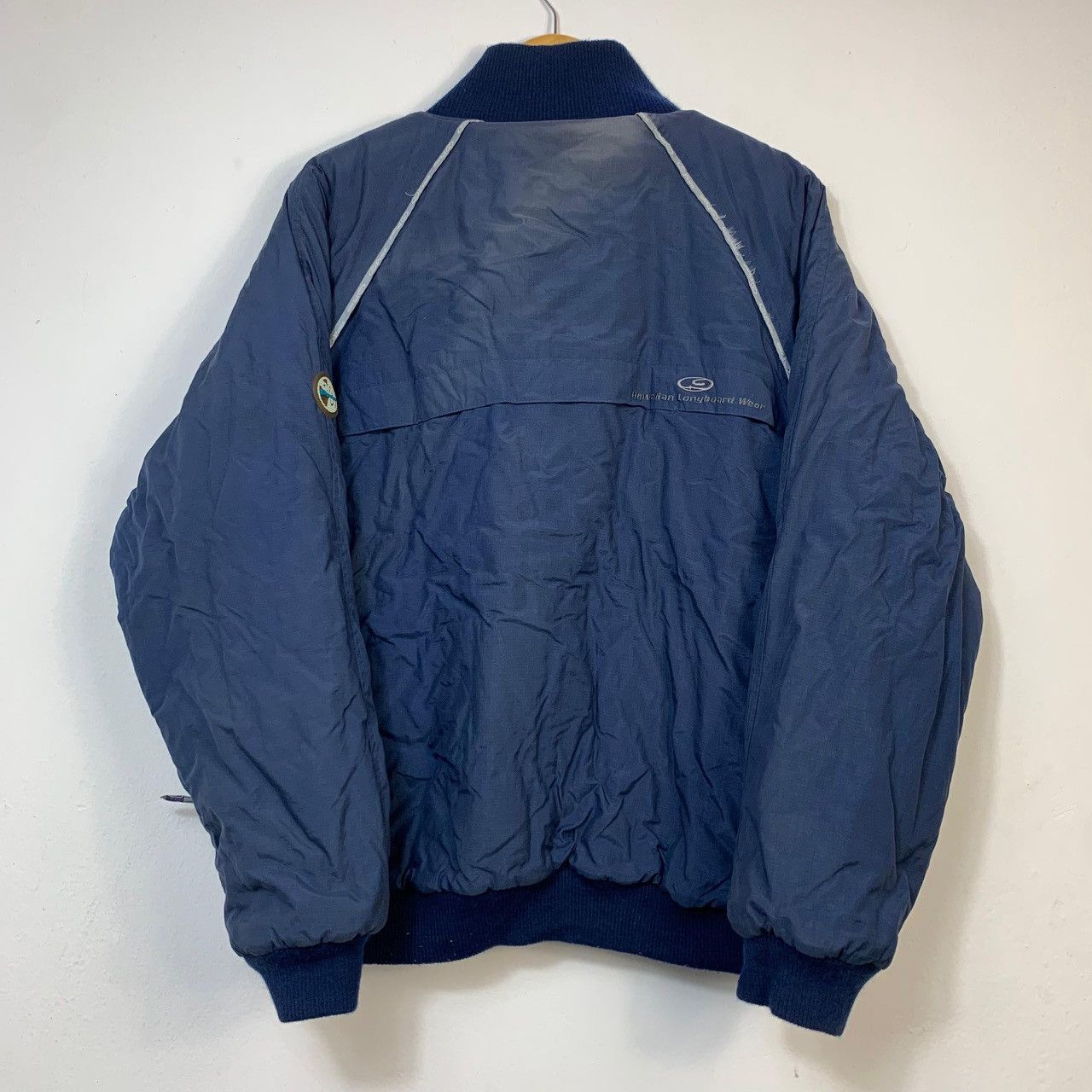 Japanese Brand 90's PIKO HAWAIIAN LONGBOARD WEAR Y2K REVERSIBLE JACKET Size US L / EU 52-54 / 3 - 2 Thumbnail
