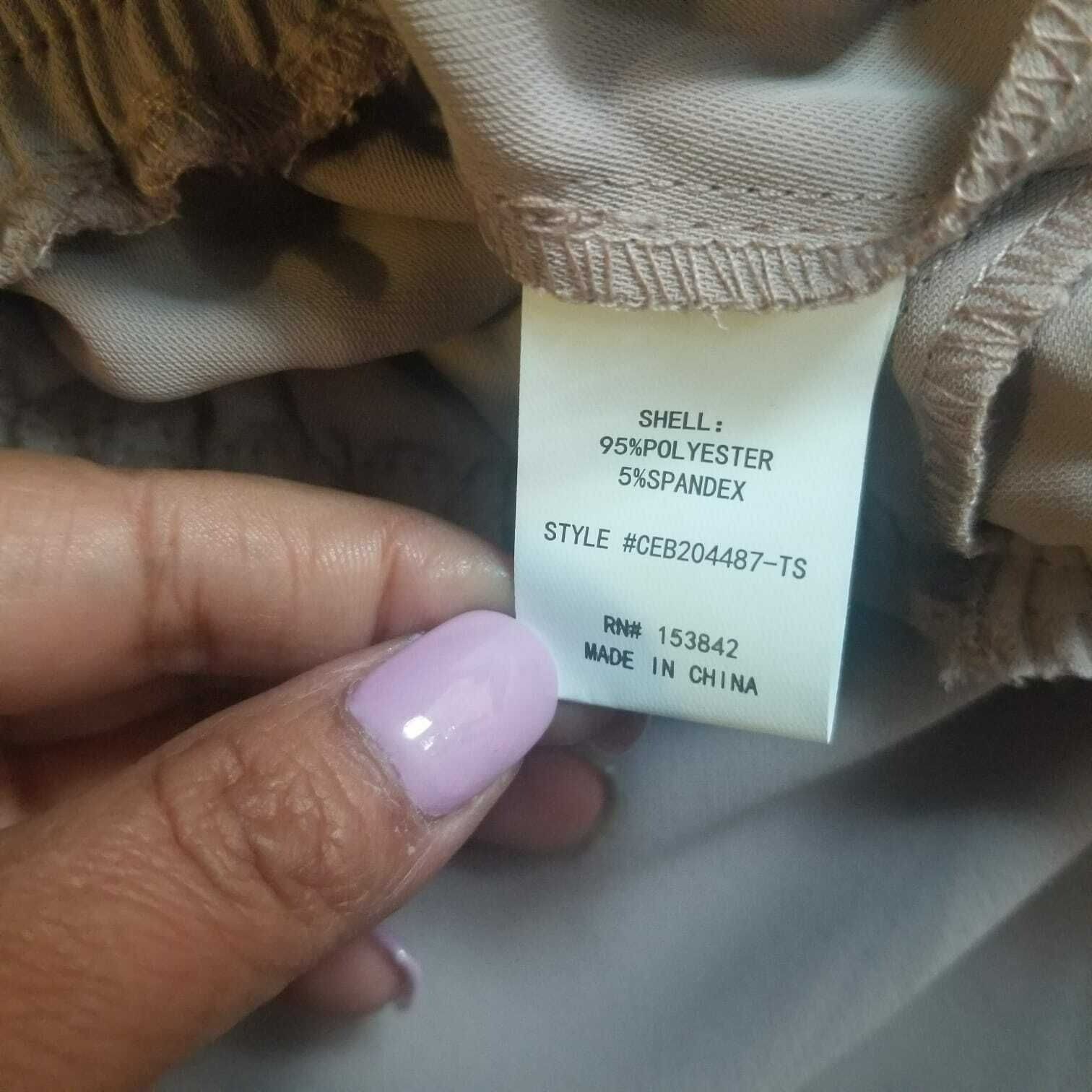 Other ❤️Womens Size L Elastic Waist Drawcord Casual Comfy Pull-On Size 32" / US 10 / IT 46 - 6 Thumbnail