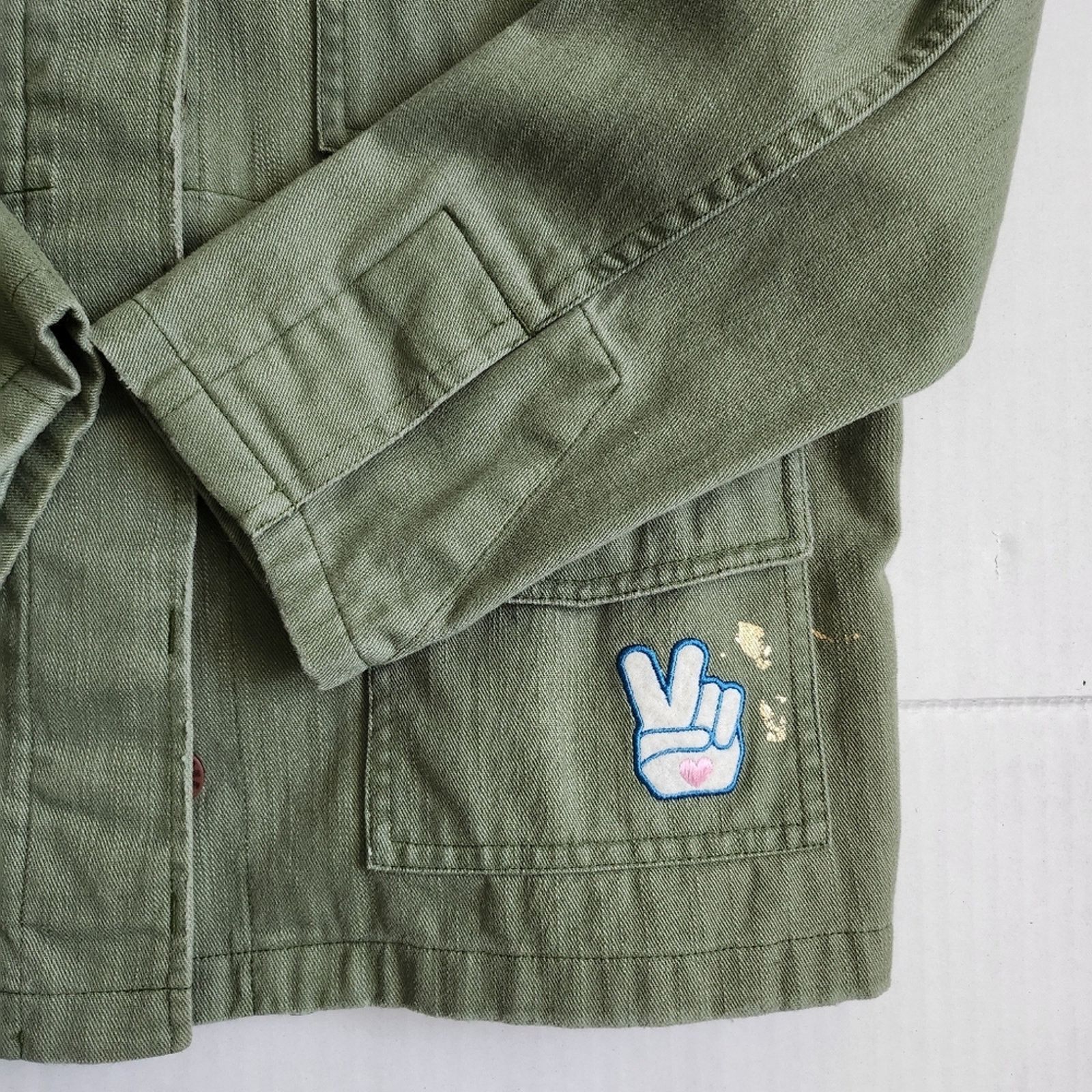 Pink PINK Victoria Secret Green denim jacket Size M / US 6-8 / IT 42-44 - 2 Thumbnail