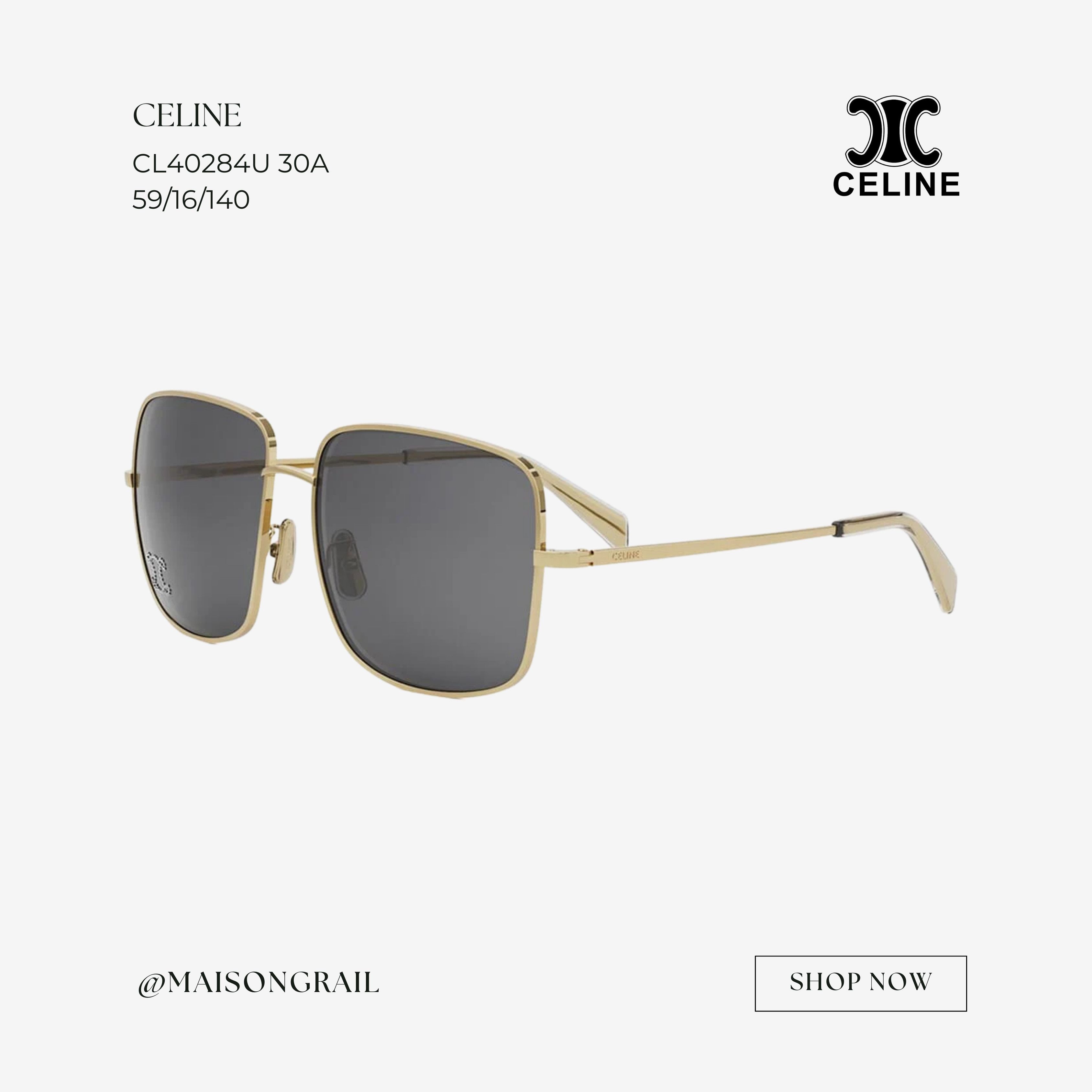 Celine CELINE CL40284U 30A SUNGLASSES Size ONE SIZE - 1 Thumbnail