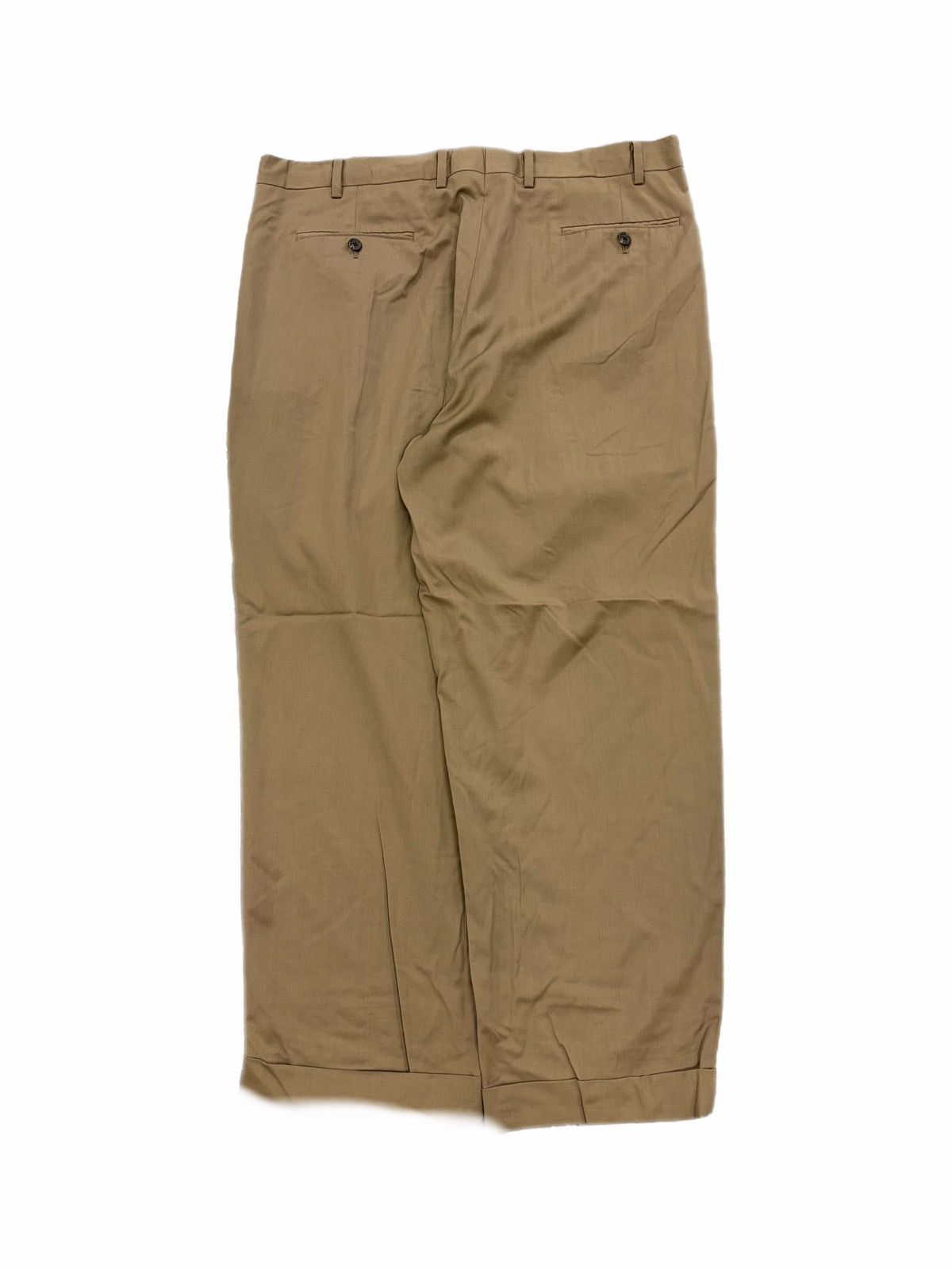 Ralph Lauren Ralph Lauren Pants Wool Pleated Cuffed Dress Slacks Size US 38 / EU 54 - 1 Thumbnail