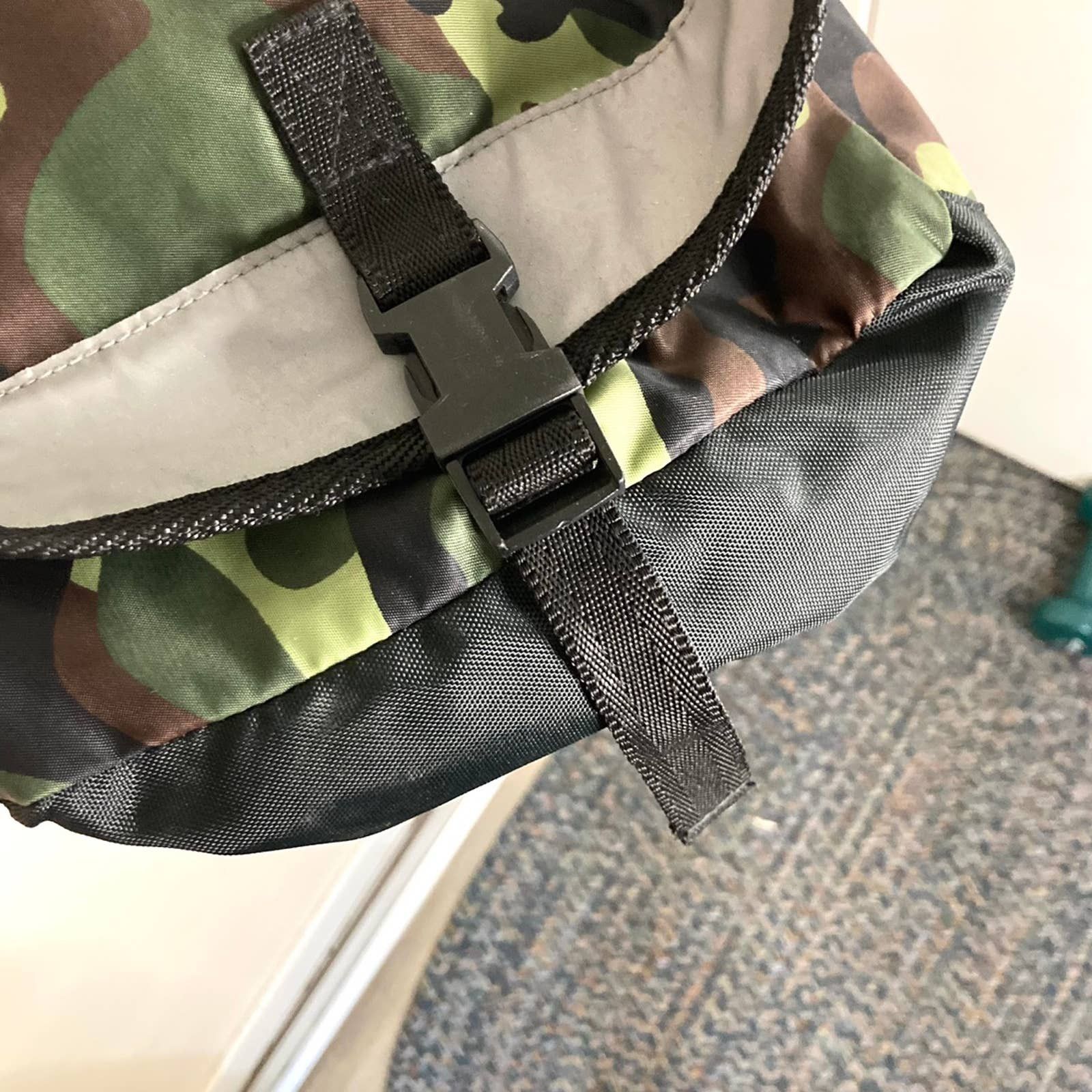 Vintage Vintage Fiorucci Italy Camo Camoflauge Side Bag Size ONE SIZE - 6 Thumbnail