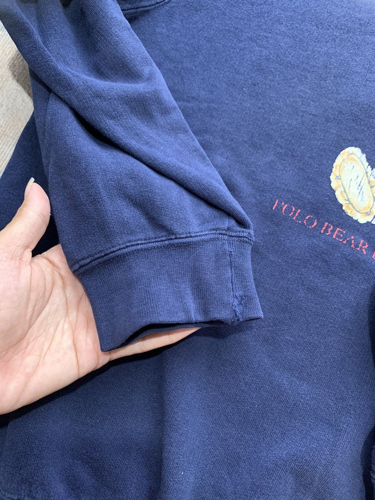 Polo Ralph Lauren × Ralph Lauren × Ralph Lauren Sport Vintage Polo Ralph Lauren Sweatshirt Polo Bear Sweater Size US M / EU 48-50 / 2 - 6 Thumbnail