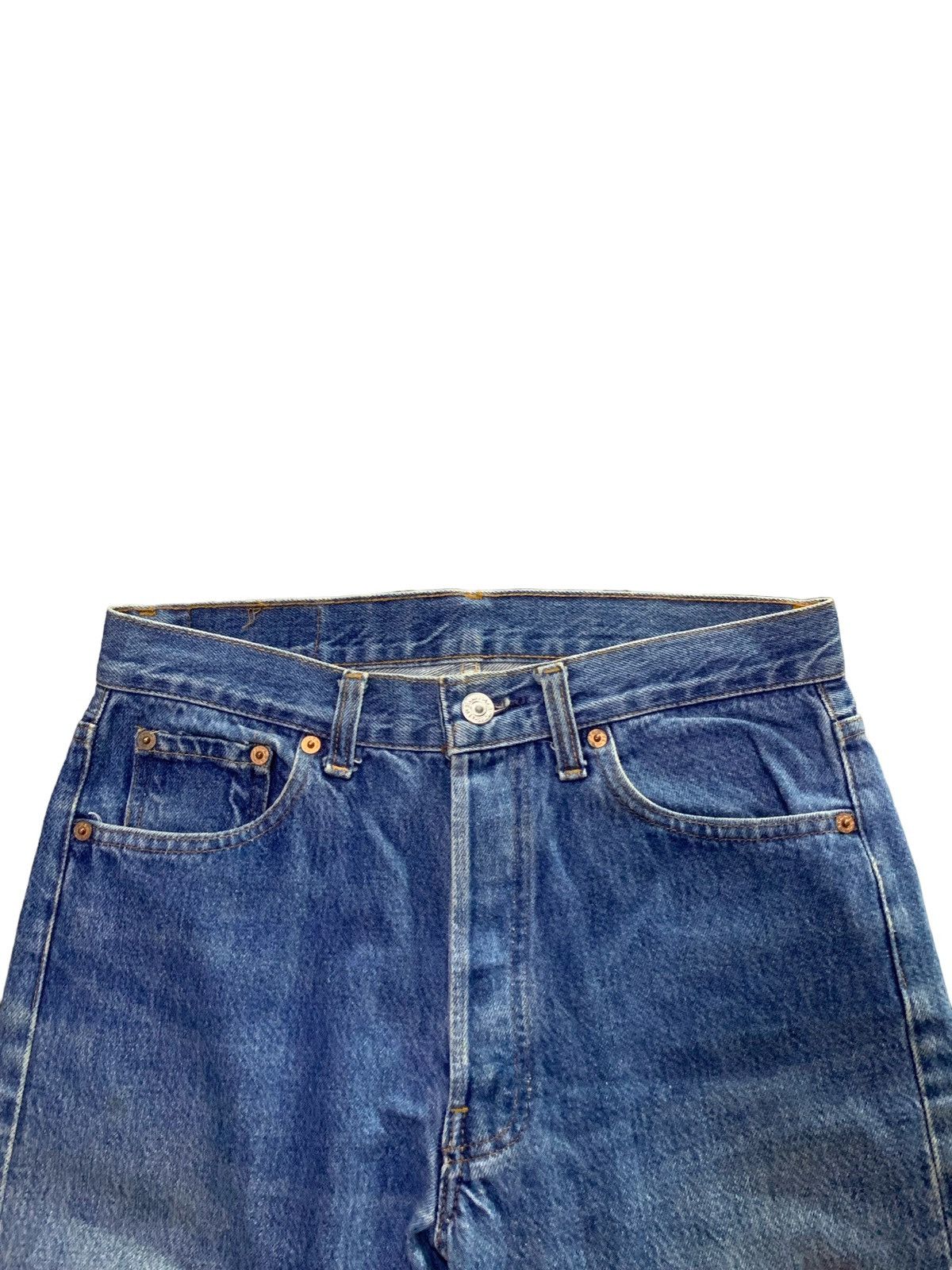 Levi's × Vintage Vintage Levis 501 Bowcut Add Flare Tailor Jeans Size US 29 - 5 Thumbnail