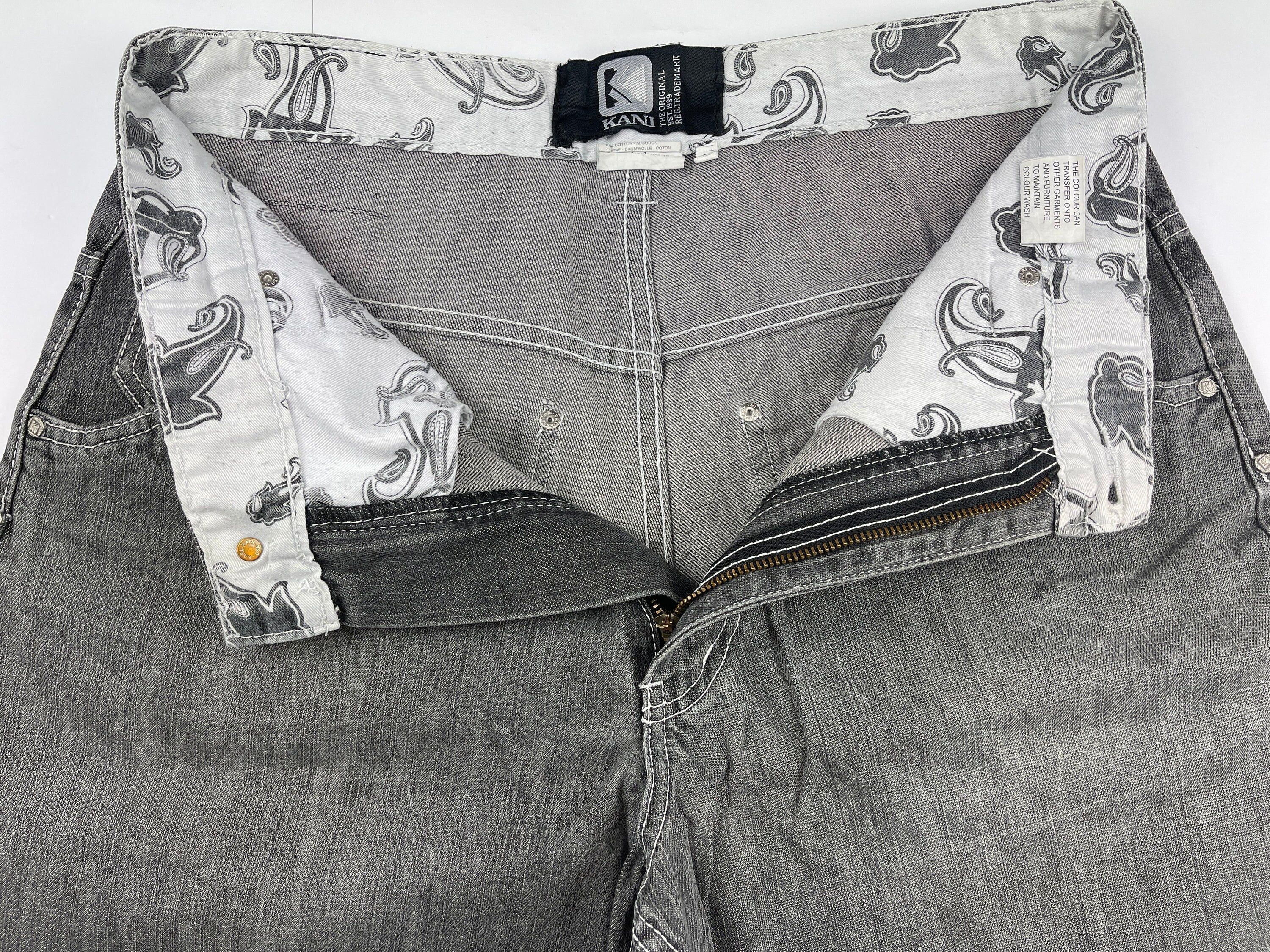 Karl Kani KARL KANI shorts, vintage hip hop baggy jeans, 90s size W 34 Size US 34 / EU 50 - 10 Thumbnail