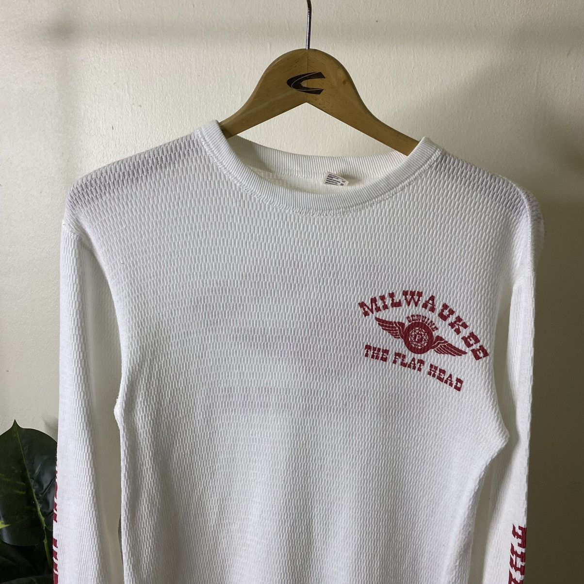 The Flat Head The Flat Head Milwaukee Genuine LS Tee Made in Japan Size US S / EU 44-46 / 1 - 10 Thumbnail