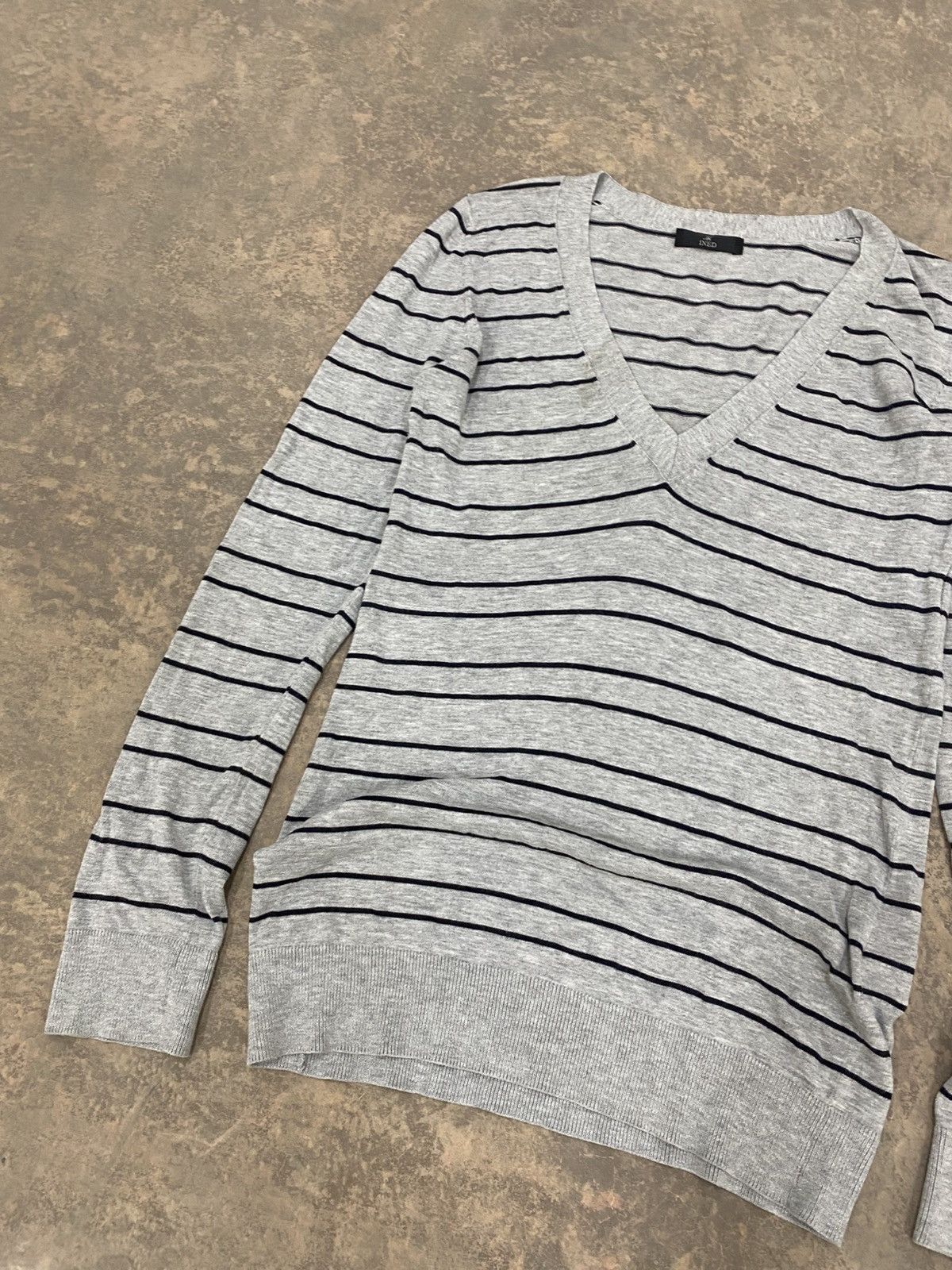 Yohji Yamamoto VINTAGE INED by YOHJI YAMAMOTO STRIPED KNITWEAR JAPAN Size US S / EU 44-46 / 1 - 4 Thumbnail