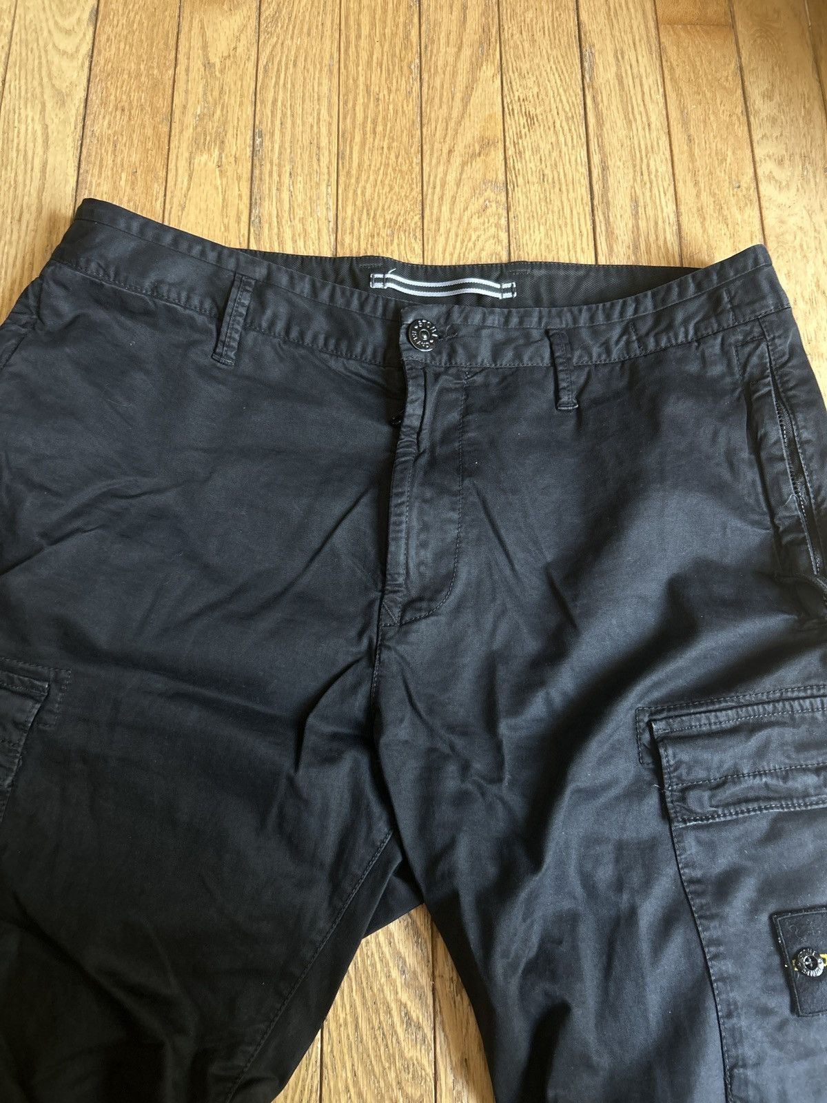 Stone Island Stone Island Black Cargo Pants Size US 34 / EU 50 - 3 Thumbnail