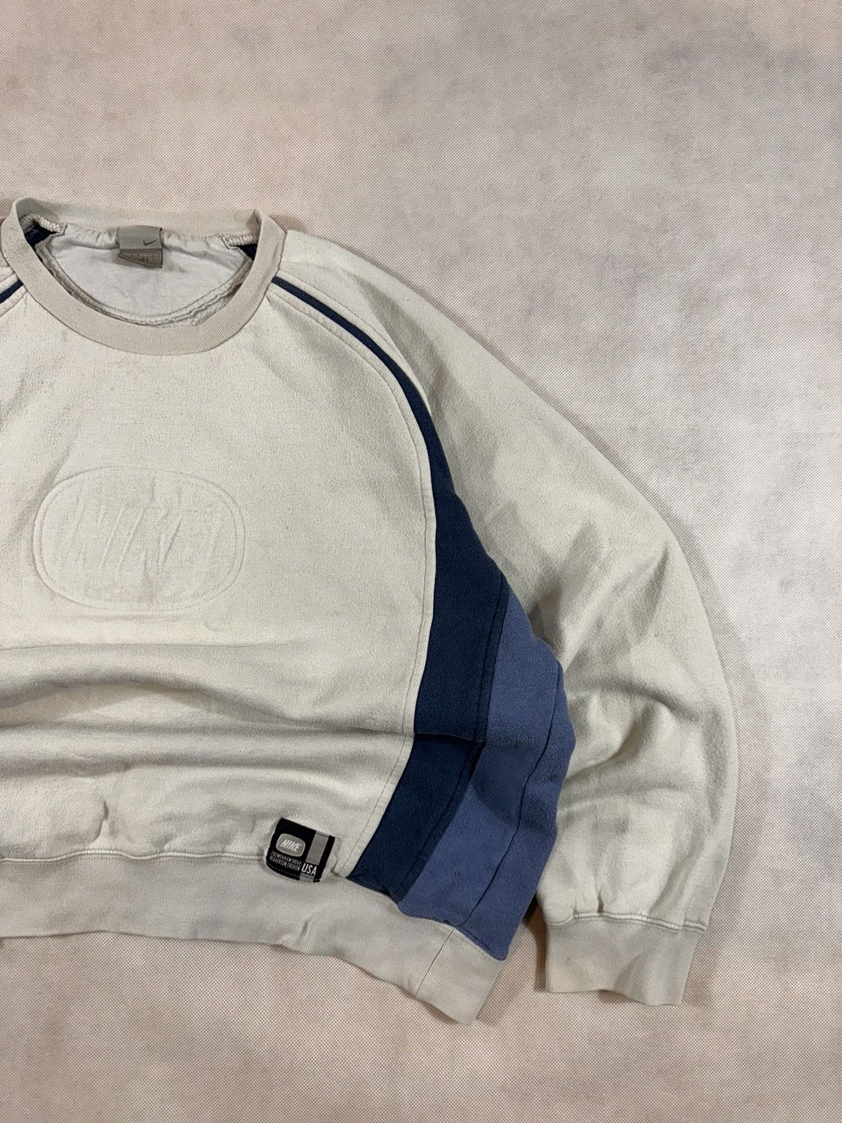 Nike × Vintage NIKE VINTAGE CENTER LOGO OVERSIZE BOXY SWEATSHIRT Size US XL / EU 56 / 4 - 3 Thumbnail