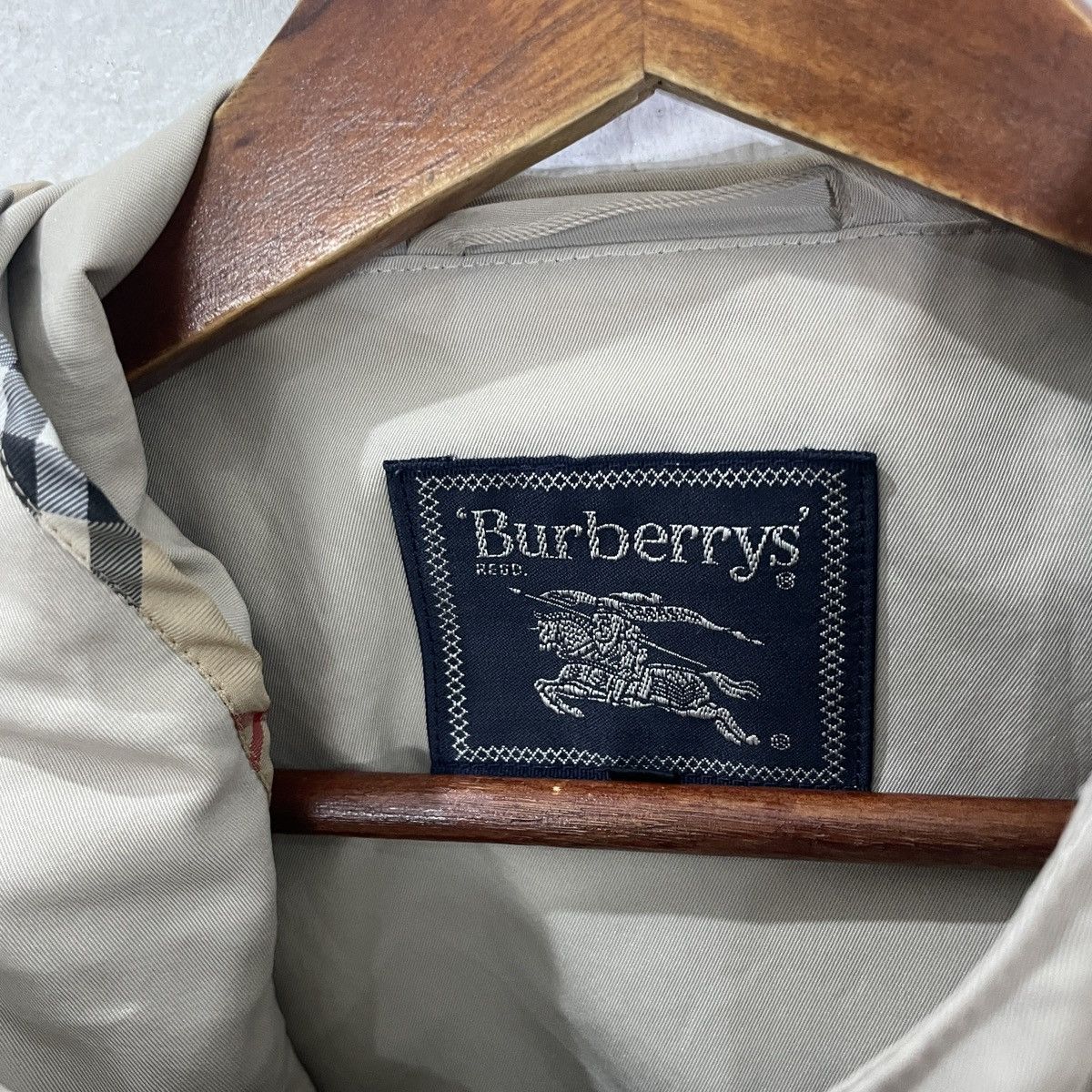 Burberry Vintage 90s Burberry’s Hoodies Jacket Size US L / EU 52-54 / 3 - 5 Thumbnail