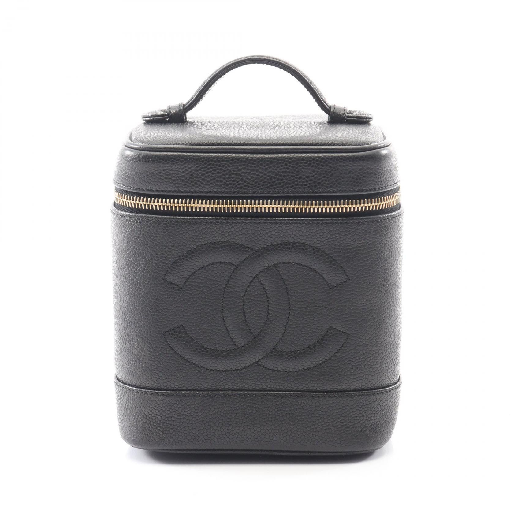 Chanel Chanel Chanel Coco Mark Grained Calfskin Handbag Leather Handbag DUTY FREE for USA Size ONE SIZE - 1 Thumbnail