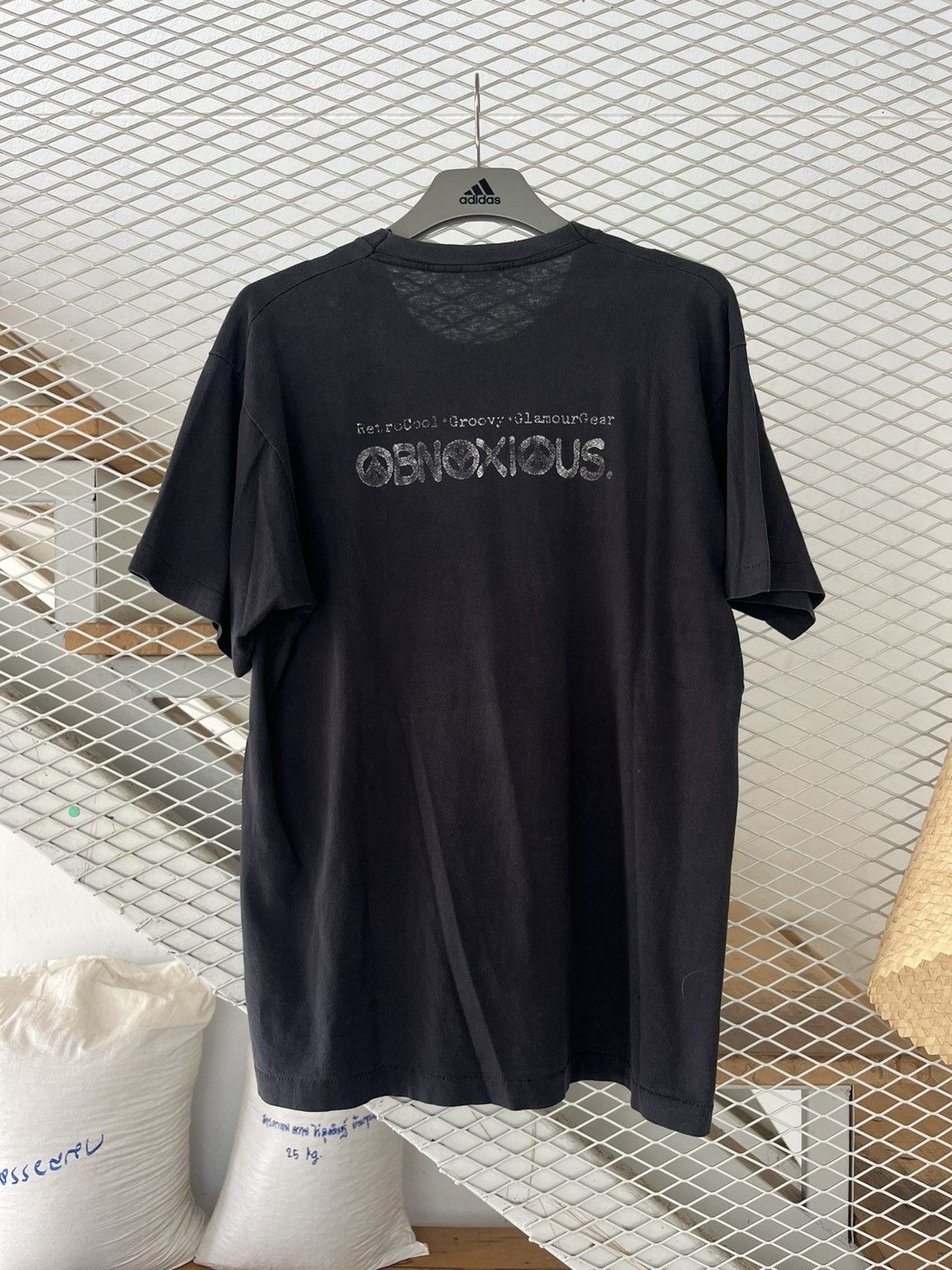 Vintage Vintage OBNOXIOUS RetroCool Groovy GlamourGear 90’s T-shirt Size US XL / EU 56 / 4 - 3 Thumbnail