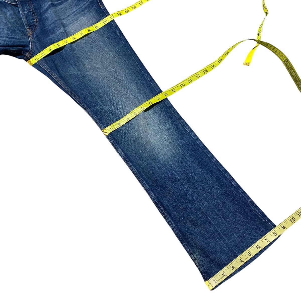 Alexander McQueen Alexander McQueen Denim Flare Jeans Size US 31 - 18 Thumbnail