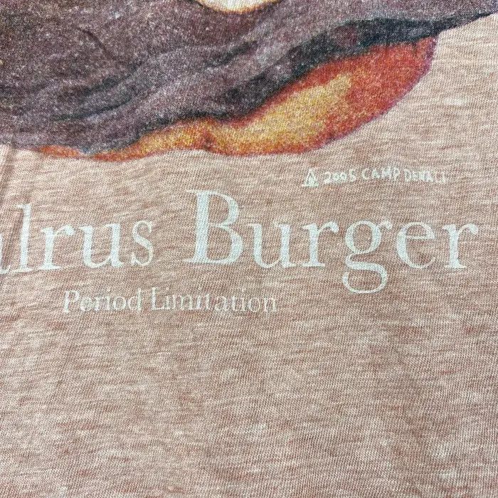 N.Hoolywood Vtg 2005 Collection N.HOOLYWOOD WALRUS BURGER Tee Size US S / EU 44-46 / 1 - 7 Thumbnail