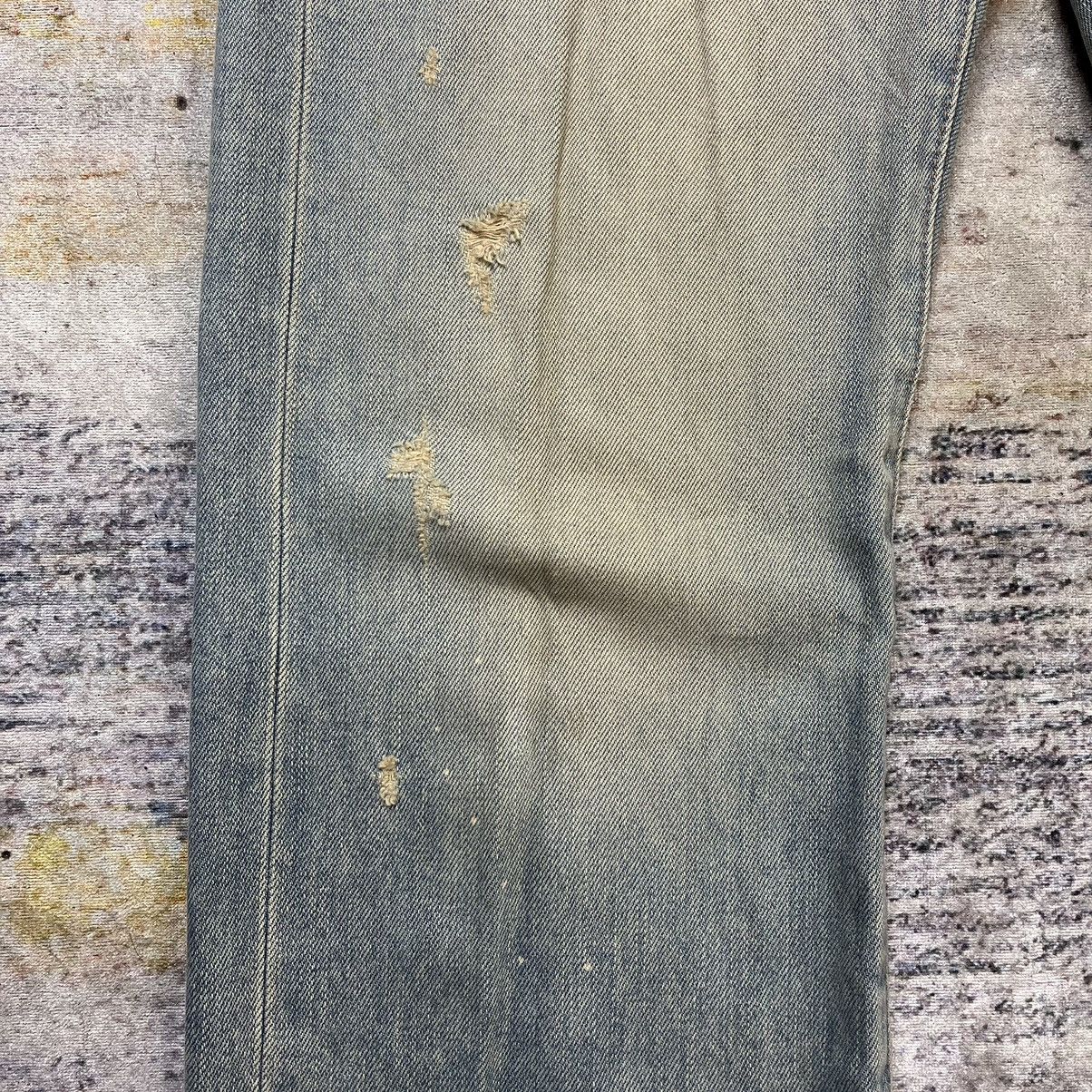 If Six Was Nine GOA Mud Wash distressed selvedge denim pants Size US 31 - 7 Thumbnail