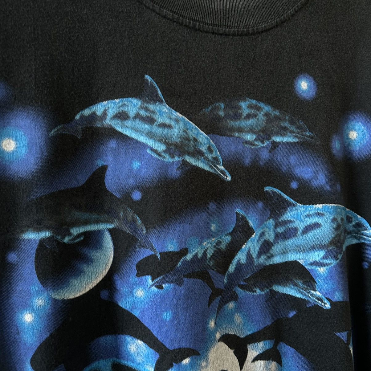 Vintage Vintage Dolphins Big Graphic Logo 90’s archive tee size XL Size US XL / EU 56 / 4 - 3 Thumbnail