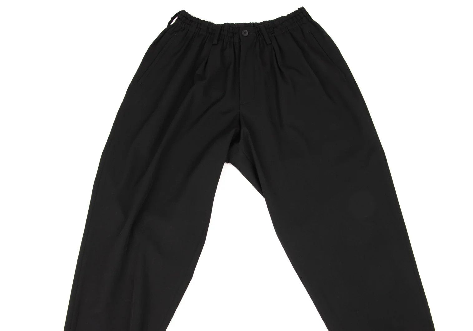Yohji Yamamoto Yohji Yamamoto Wool Gabardine Tapered Pants Size US 34 / EU 50 - 2 Thumbnail