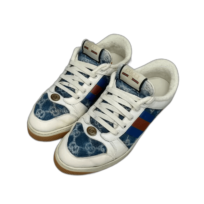 Gucci Gucci Blue Sneakers Size 41.5-yf Size US 8.5 / EU 41-42 - 1 Thumbnail