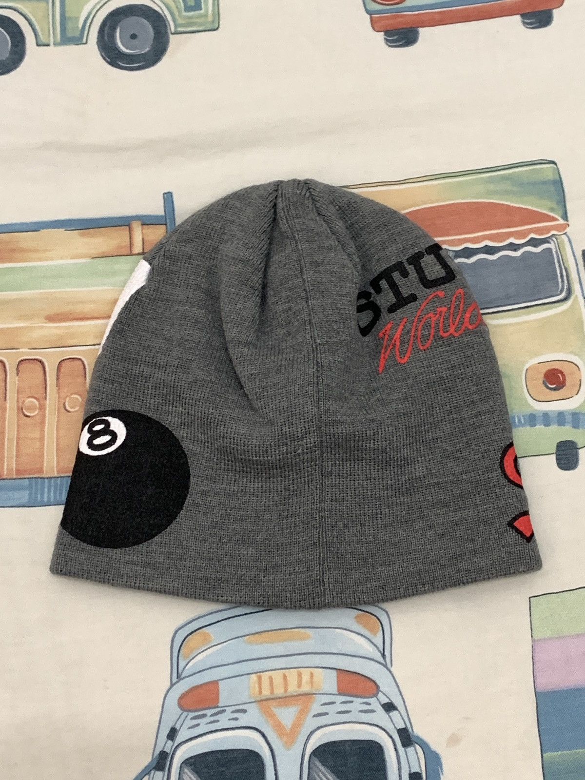 Stussy Stussy Mixed logo skullcap beanie Size ONE SIZE - 2 Thumbnail