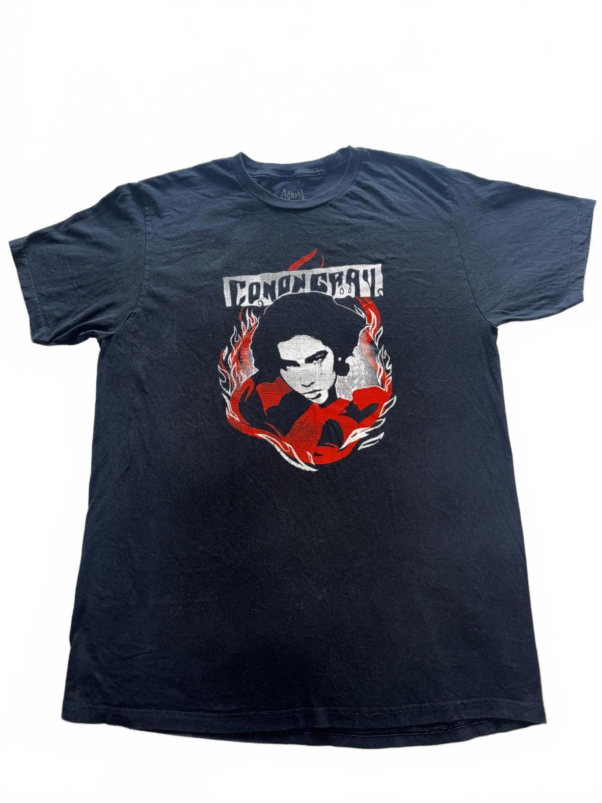 Bravado Classic Conan Gray Graphic T-Shirt - Dark Color Design Size US L / EU 52-54 / 3 - 1 Thumbnail