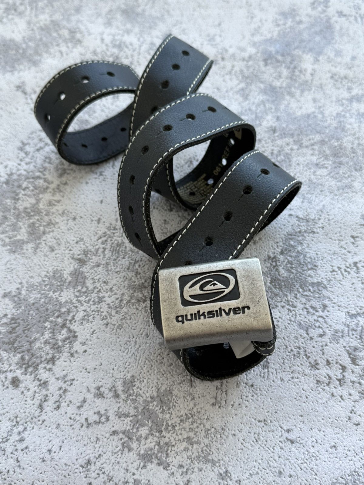 Quiksilver × Vintage Vintage Quiksilver Y2K Leather Belt Size ONE SIZE - 1 Thumbnail