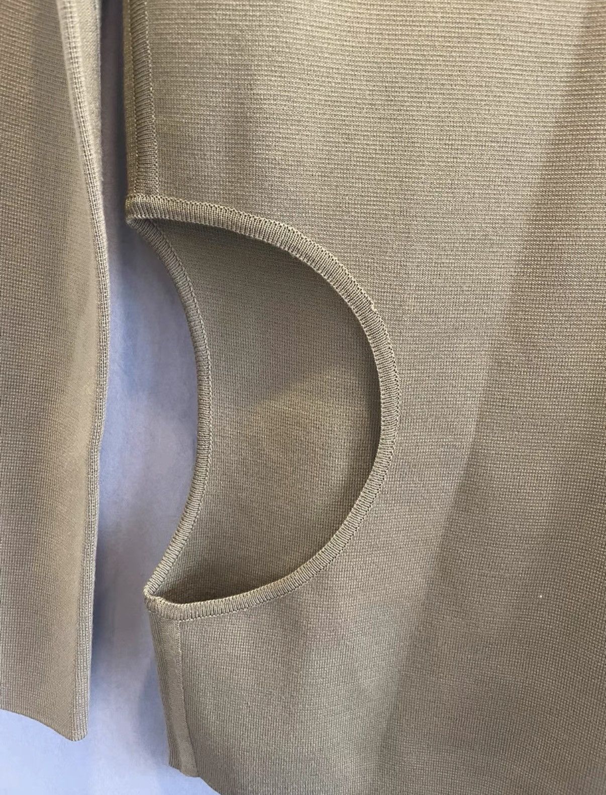Rick Owens Rick Owens 17FW Runway Wool Frayed Hem Sweatshirt Size US M / EU 48-50 / 2 - 2 Thumbnail