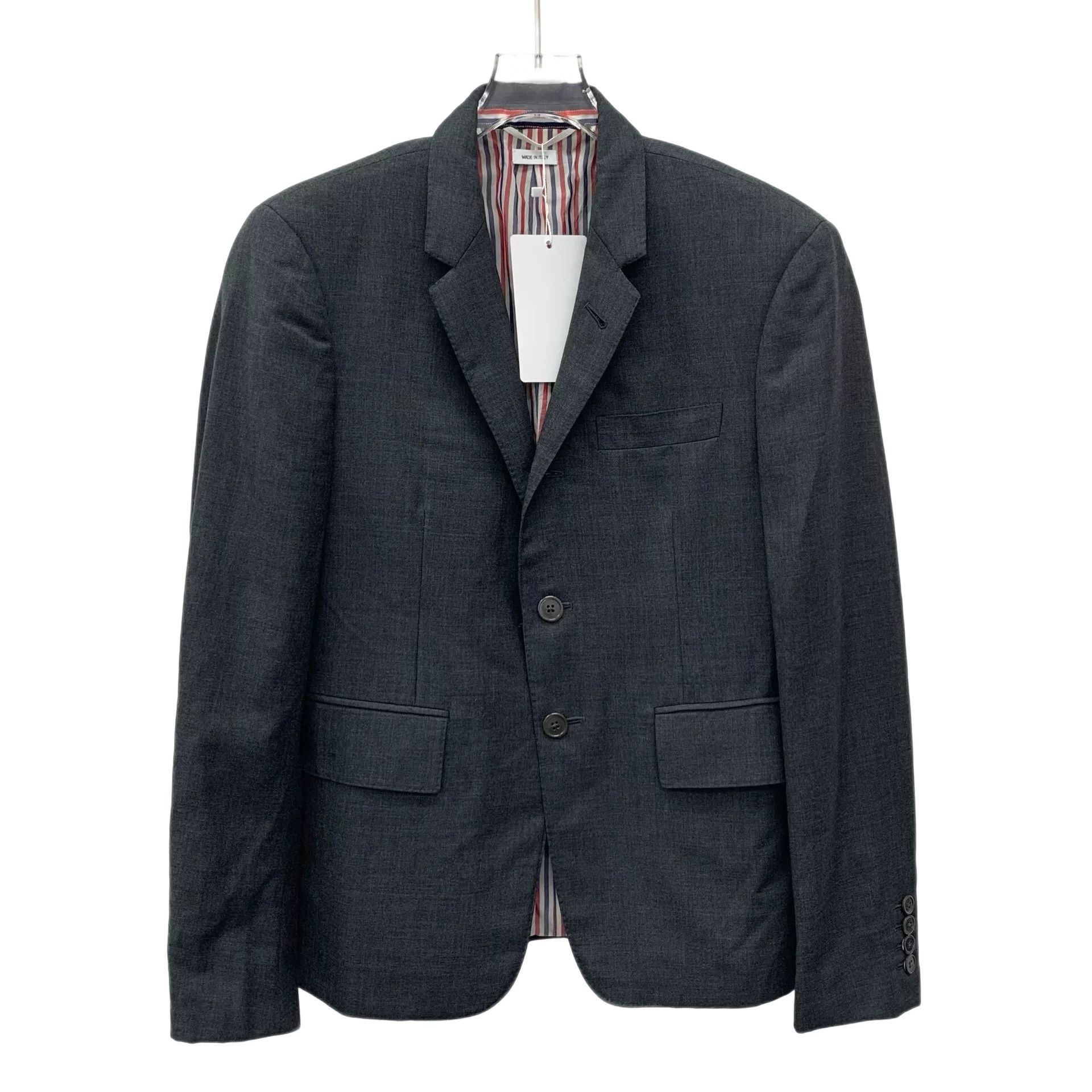 Thom Browne Thom Browne Wool Single-Breasted Blazer Size 1 Size 36R - 1 Thumbnail