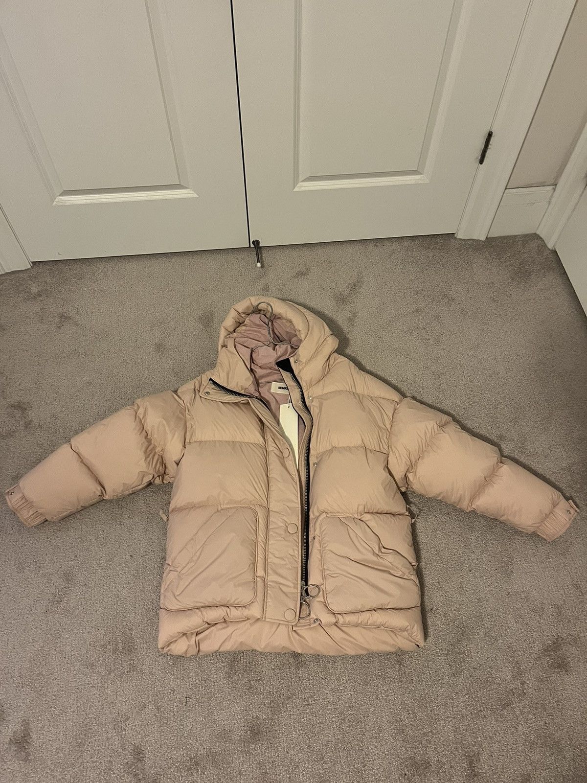 IENKI IENKI IENKI IENKI Pink Michlin Down Jacket Size XS / US 0-2 / IT 36-38 - 1 Thumbnail