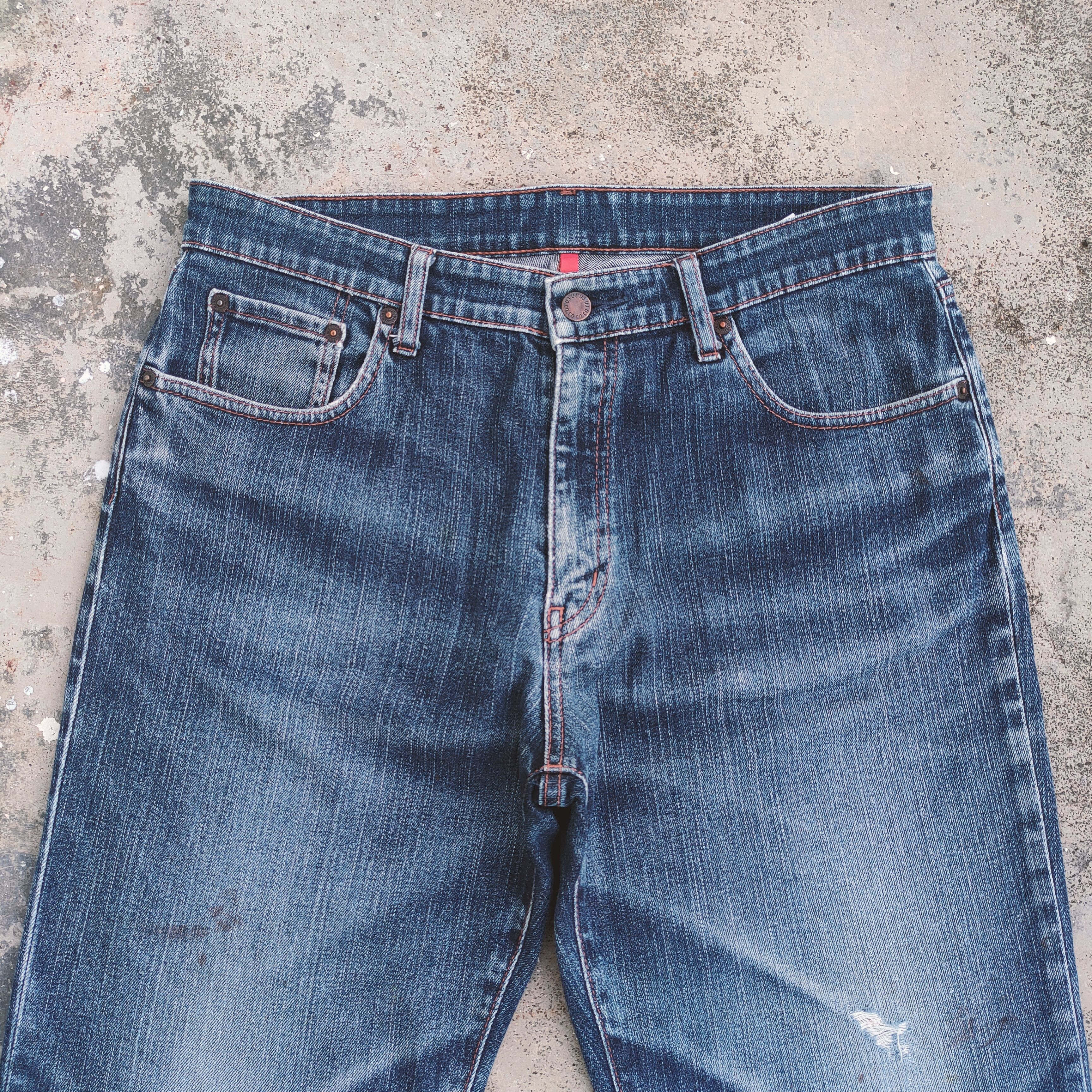Japanese Brand VINTAGE JAPANESE FADED JEANS DENIM PANTS Size US 34 / EU 50 - 2 Thumbnail