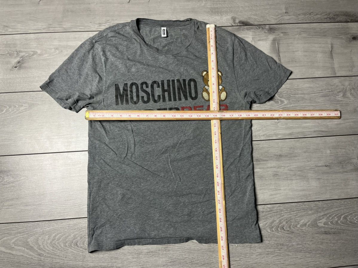 Moschino Moschino Under Bear T-shirt logo size Large Size US L / EU 52-54 / 3 - 6 Thumbnail