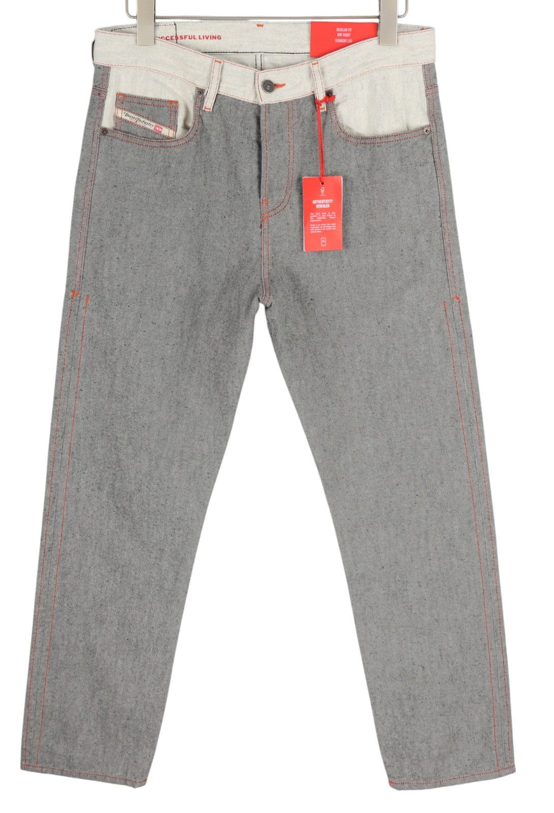 Diesel 2020 D-VIKER-SP4 W31/L32 Black Regular Straight 85419 Size US 31 - 1 Thumbnail