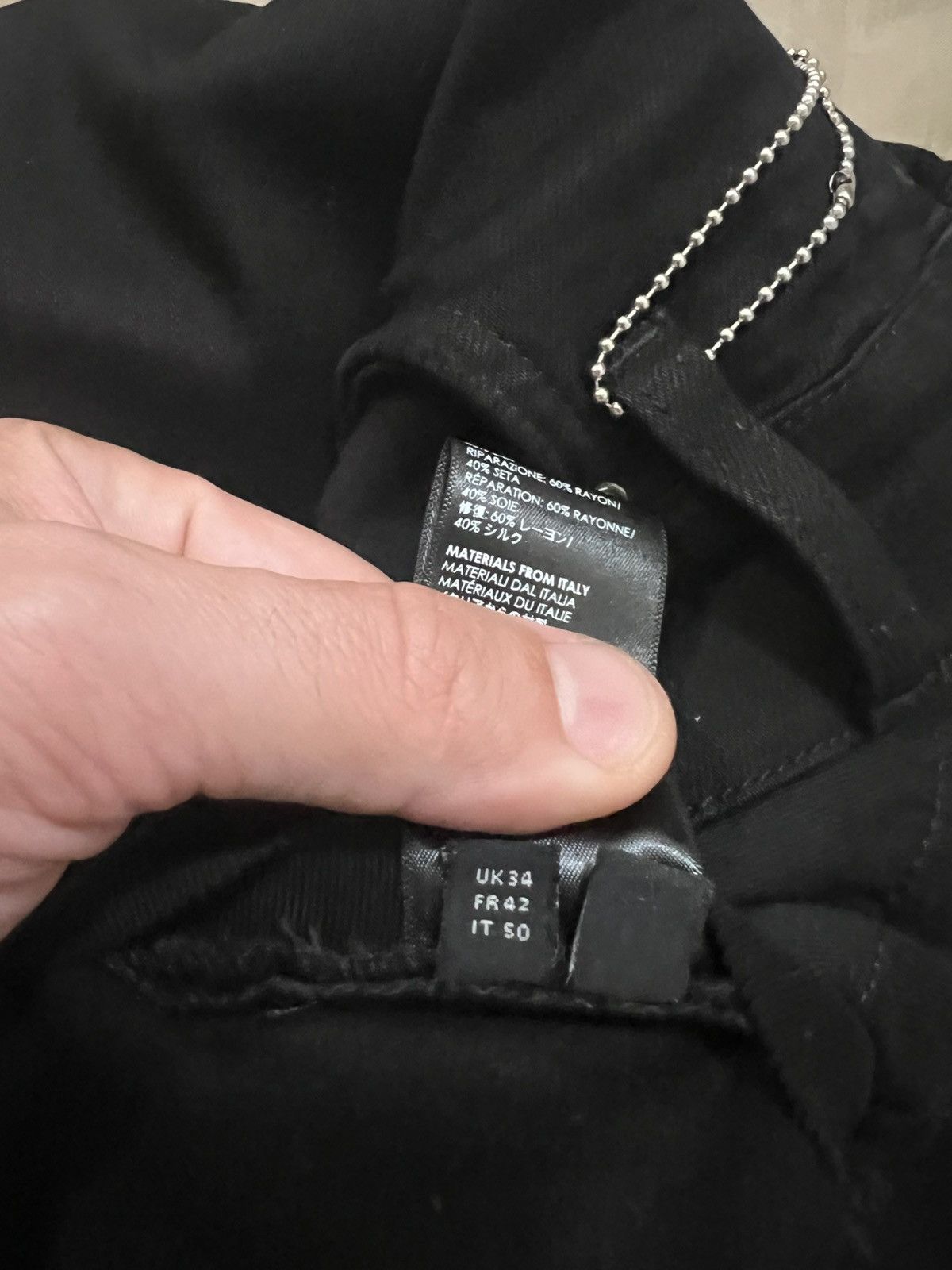 Amiri Amiri mx1 black jeans size 34 Size US 33 - 10 Thumbnail