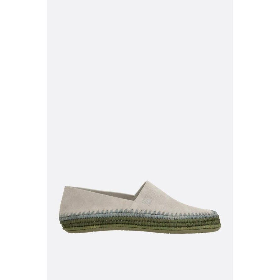 Loewe LOEWE Rio Beige Suede Slippers New & Authentic (Men's size:U Size US 7 / EU 40 - 1 Thumbnail