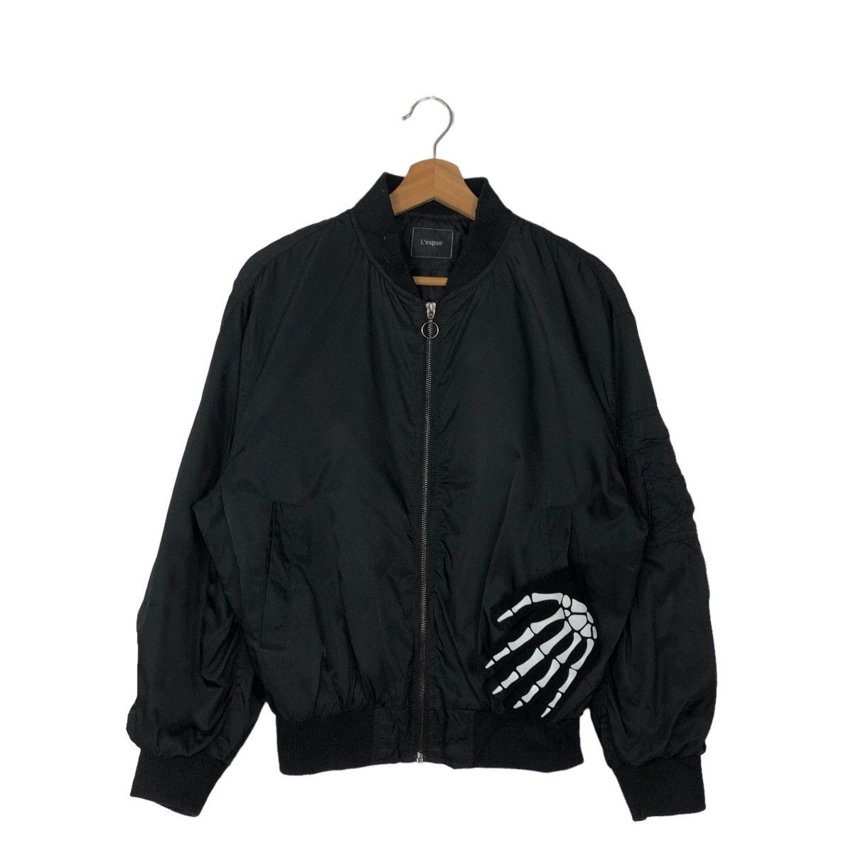 Japanese Brand 🔥VINTAGE BOMBER JACKET L’ESPOIR RIOT RIOT DESIGN Size US M / EU 48-50 / 2 - 1 Thumbnail