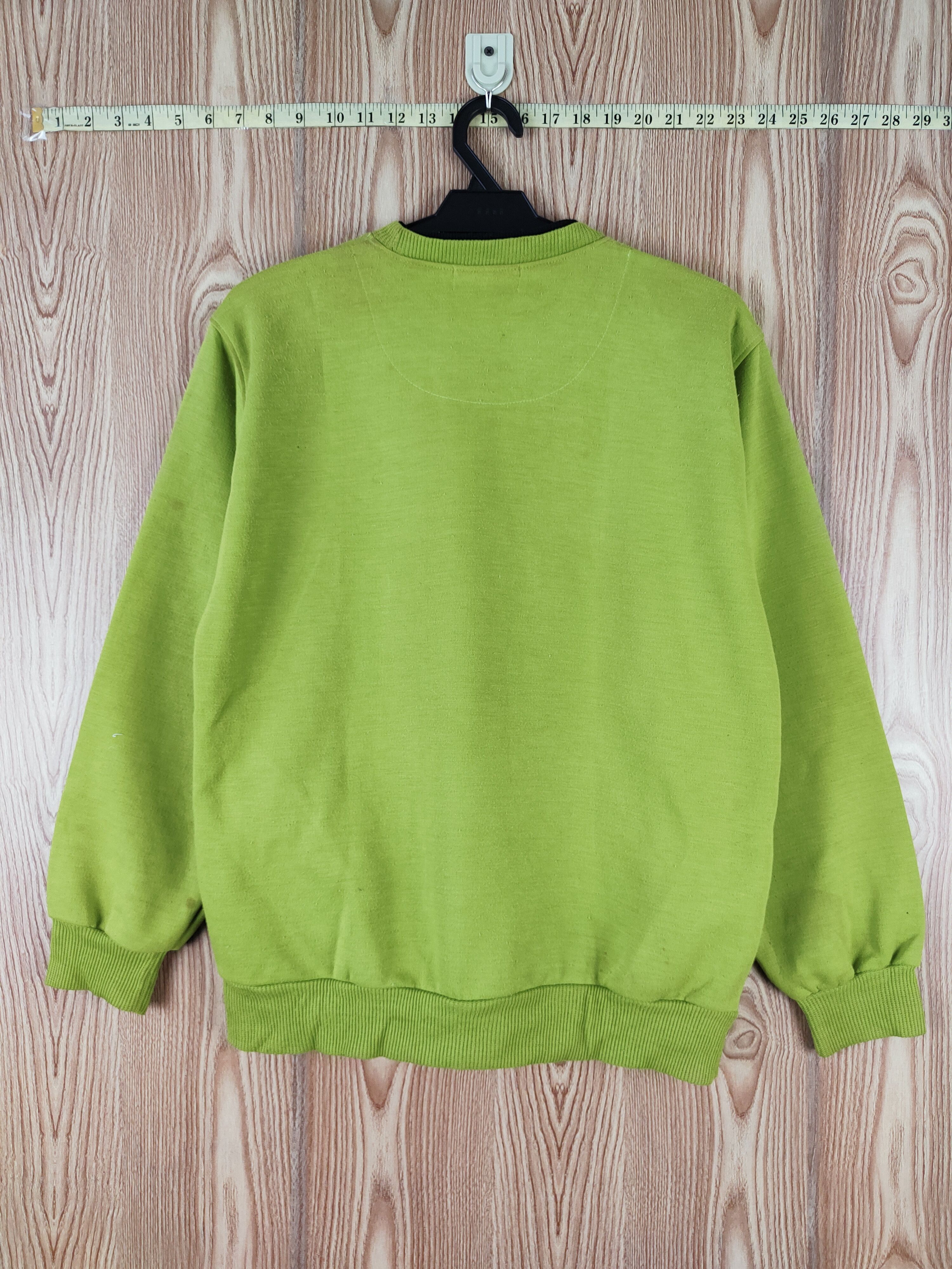 Japanese Brand × Vintage Vintage 💥 Zealzip Light Green Sweatshirts Size US M / EU 48-50 / 2 - 8 Thumbnail