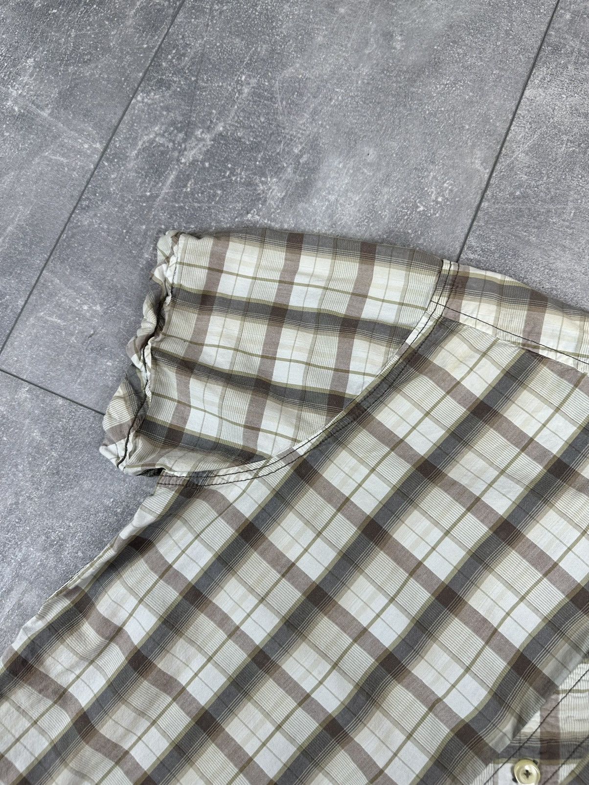 Nigel Cabourn Nigel Cabourn Utlity Shirts Checked Button Up Size US M / EU 48-50 / 2 - 11 Thumbnail