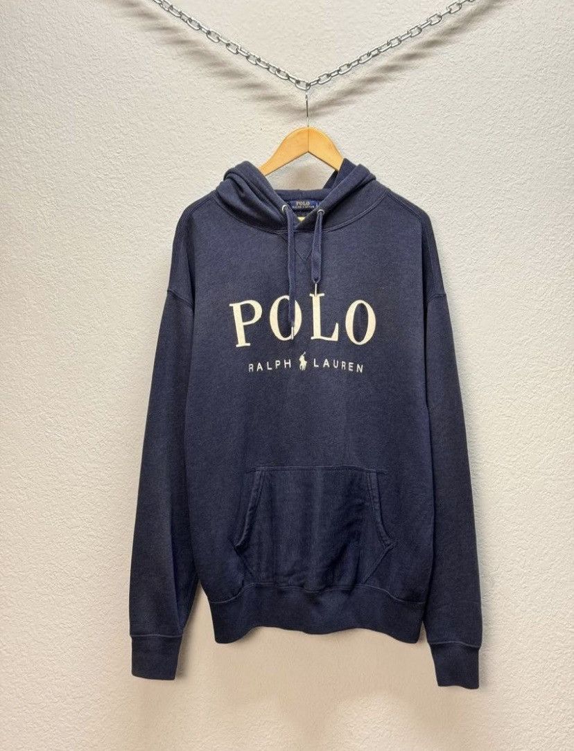 Polo Ralph Lauren Polo Ralph Lauren Vintage Hoodie Size US L / EU 52-54 / 3 - 4 Thumbnail