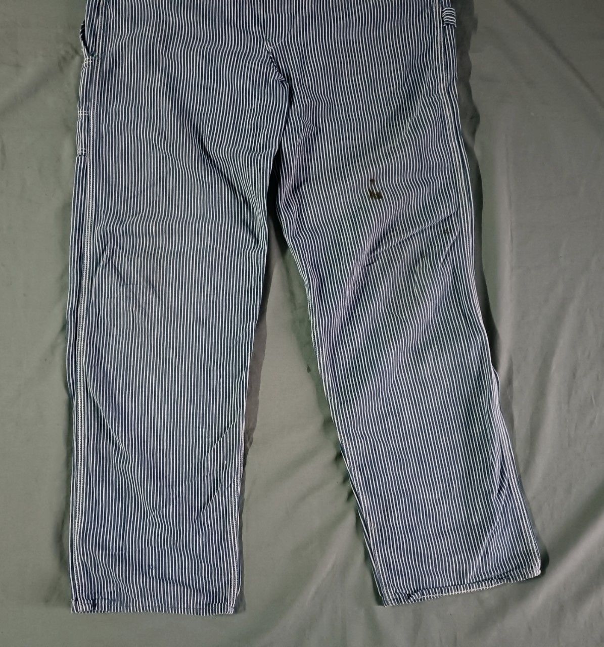 Other Vintage 1950s KEY Imperial Sanforized Hickory Overalls. Size US 34 / EU 50 - 4 Thumbnail