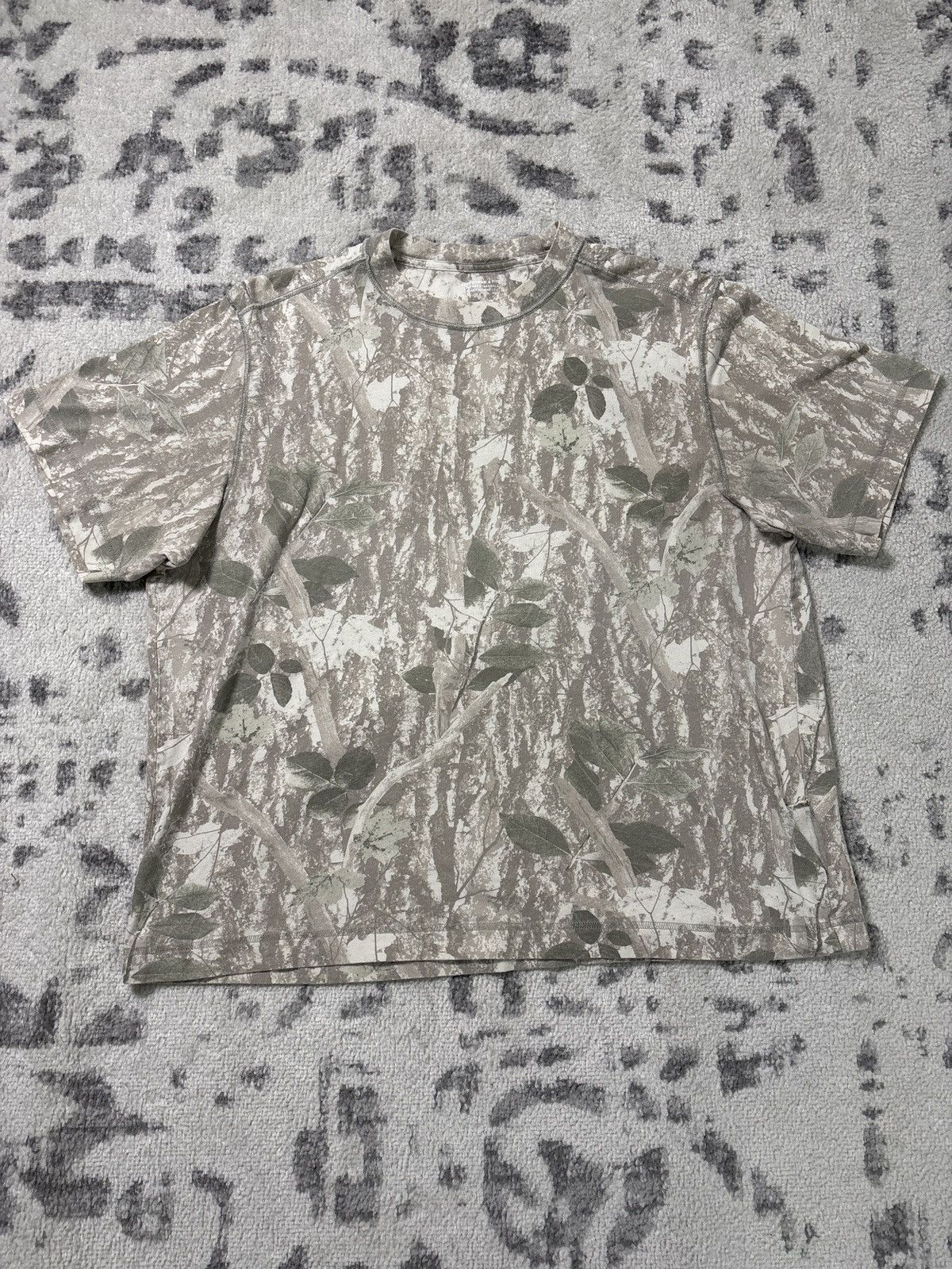 Abercrombie & Fitch ABERCROMBIE BEIGE REALTREE T SHIRT Size US M / EU 48-50 / 2 - 1 Thumbnail